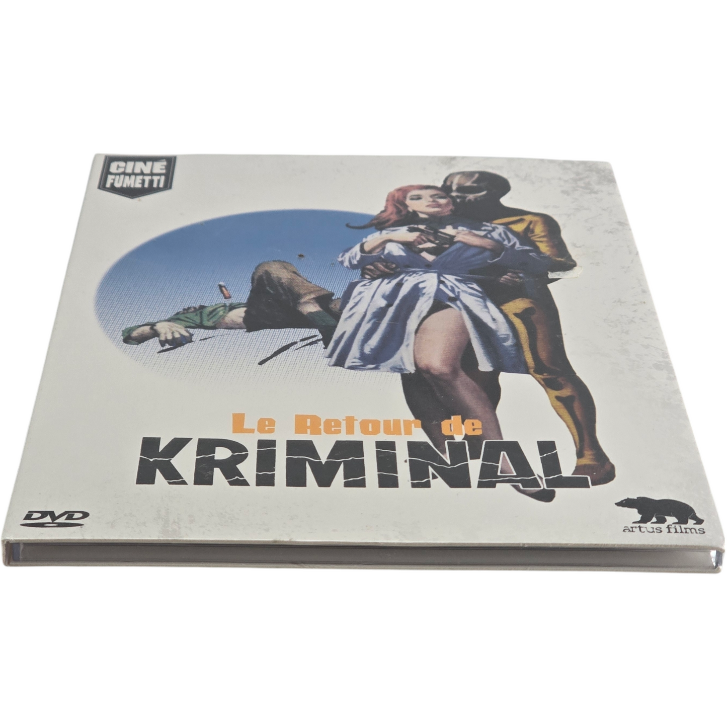 Le Retour De Kriminal DVD Fernando Cerchio Glenn Saxson 2014 Zone 2