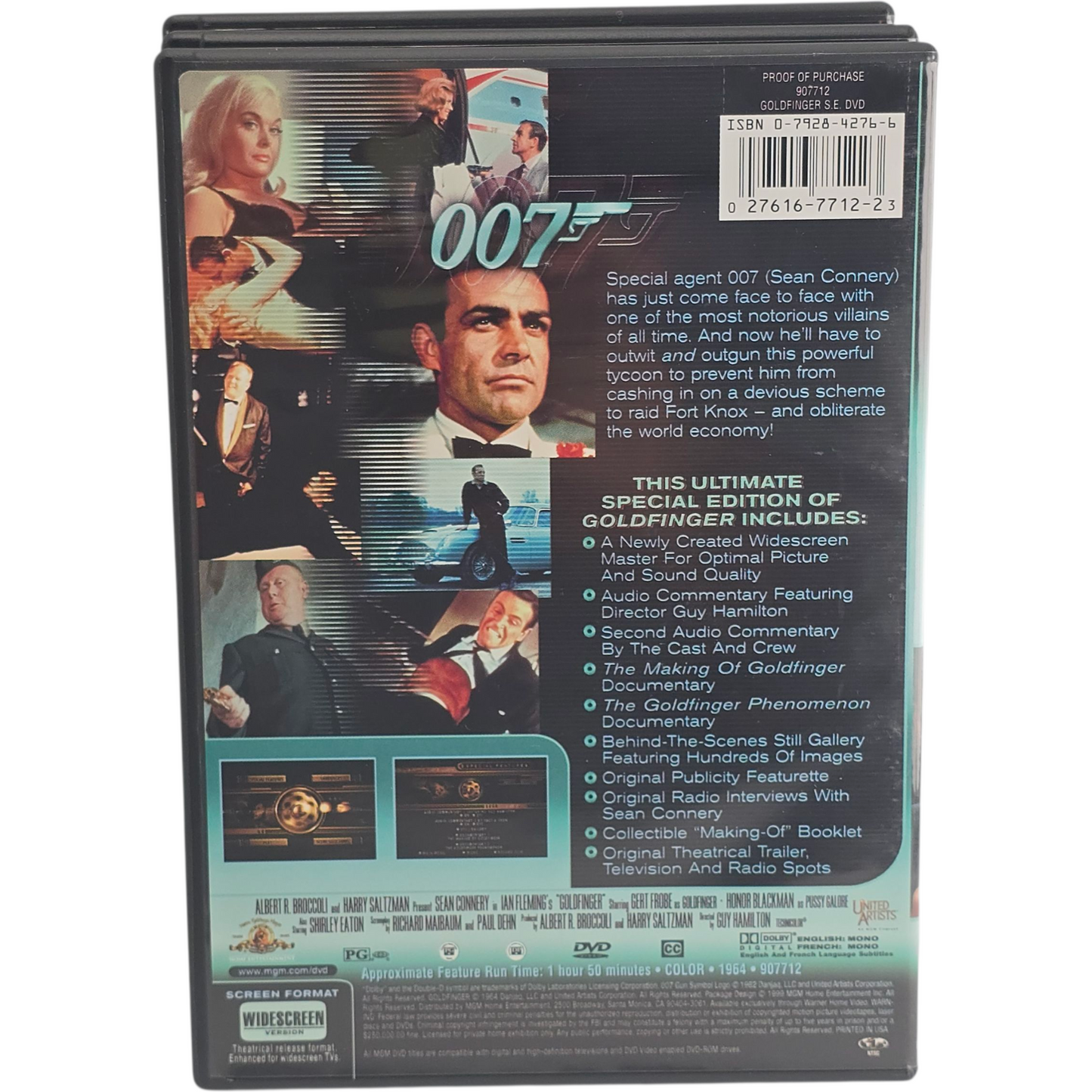 The James Bond Collection: Volume One DVD 7 Films Zone 1 US Import