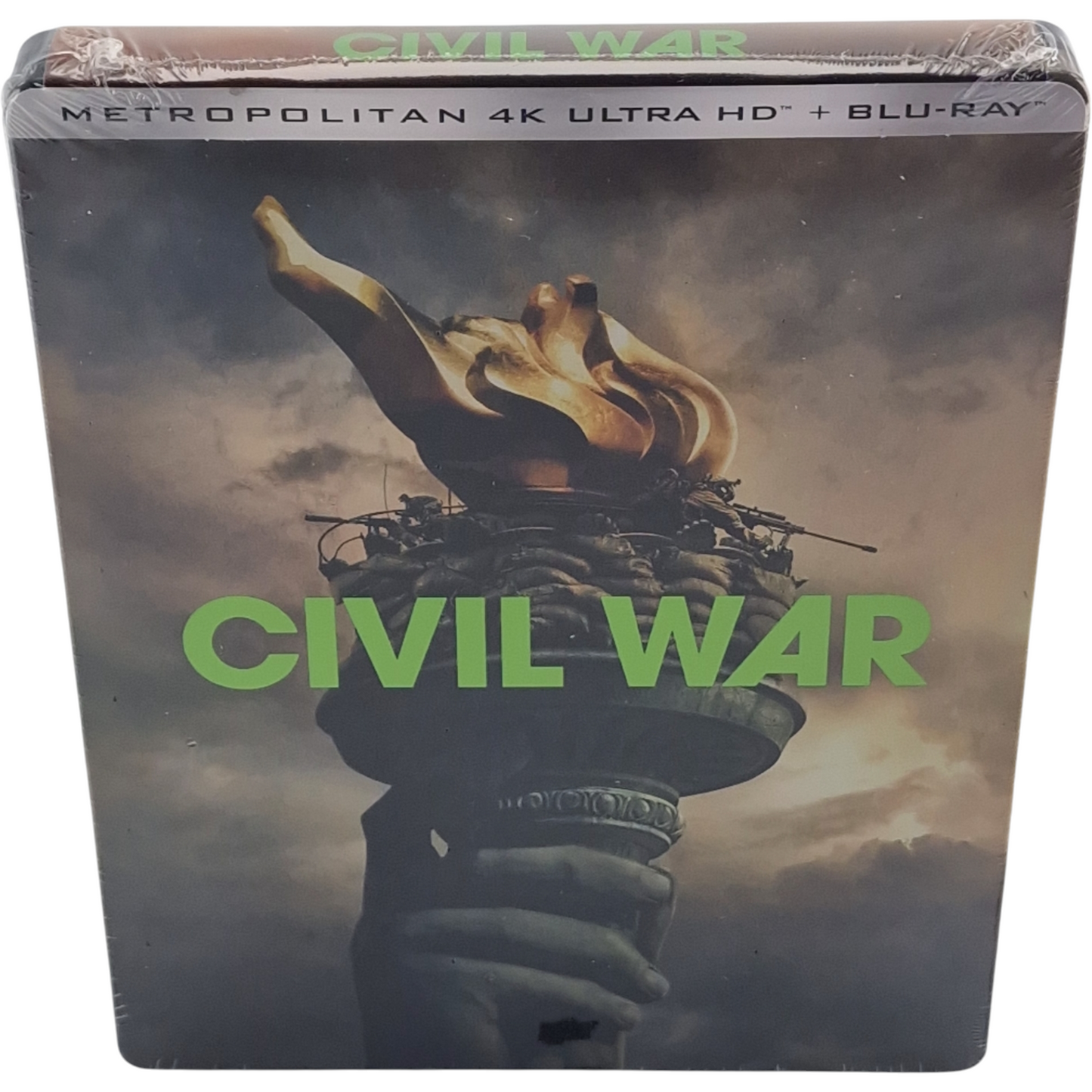 Civil War SteelBook 4K Ultra HD + Blu-ray Kirsten Dunst 2024 Zone B