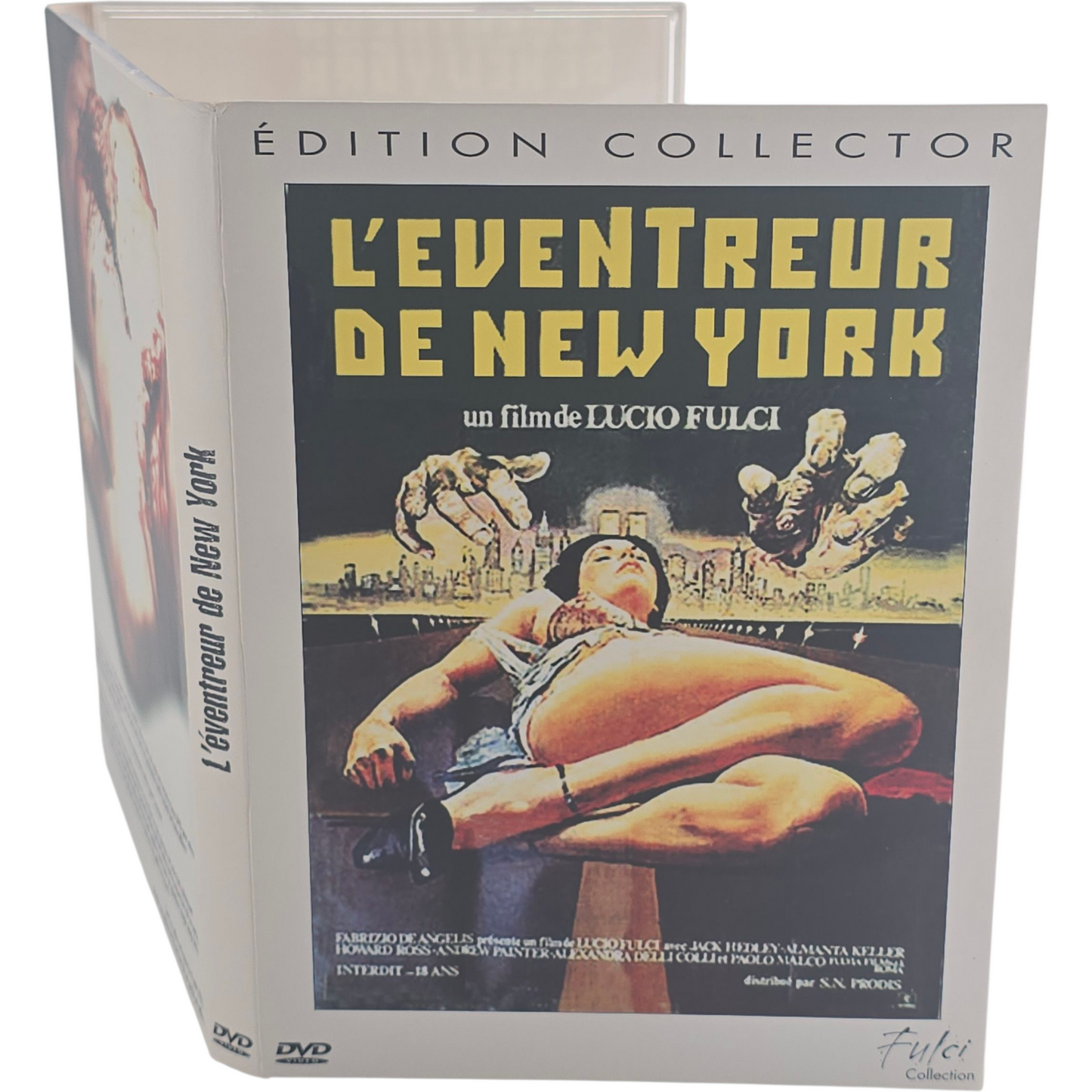 L'Éventreur de New York Coffret 2 DVD Collector Digipack – Zone 2