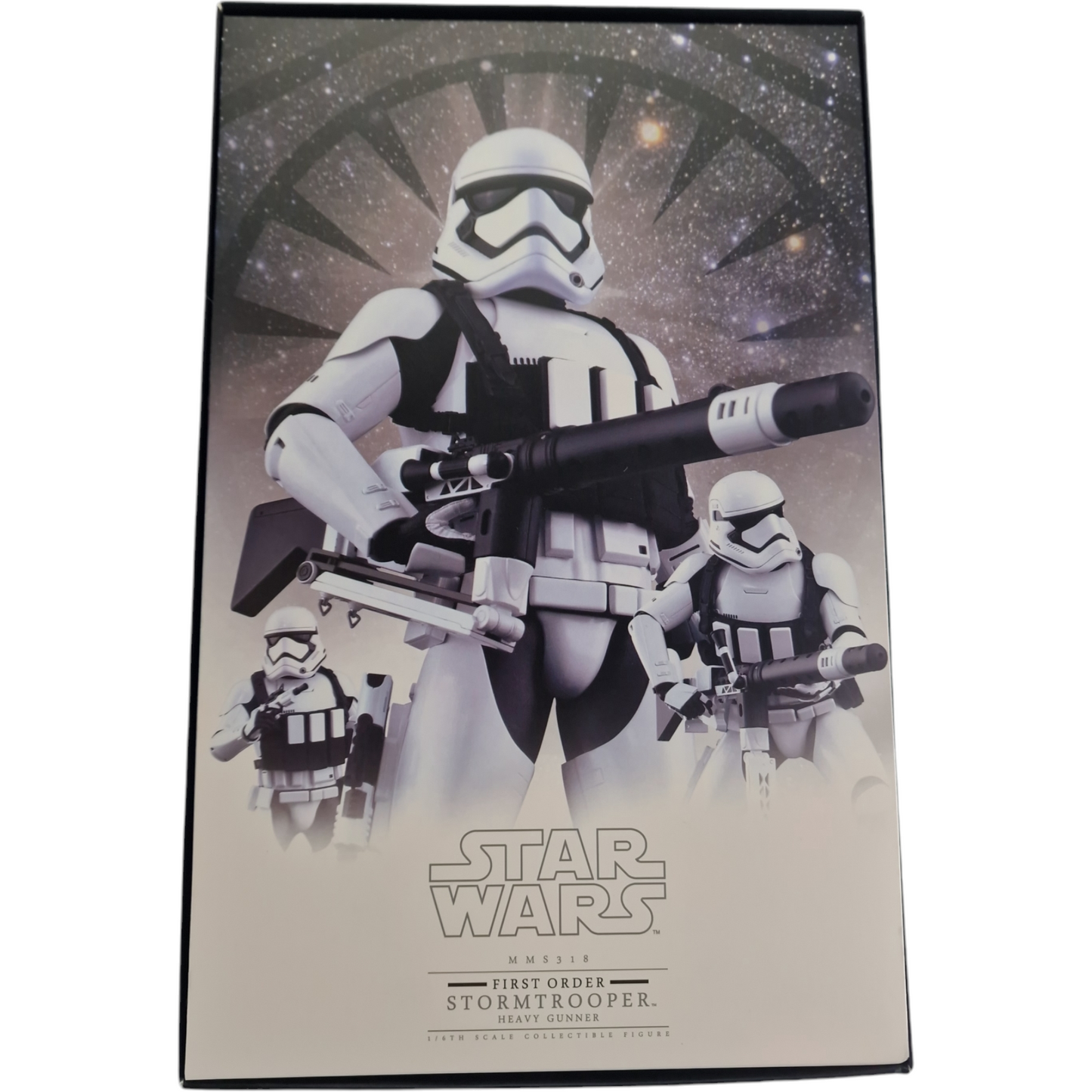 Star Wars First Order Heavy Gunner Stormtrooper 30 cm Hot Toys 1/6 The Force Awakens