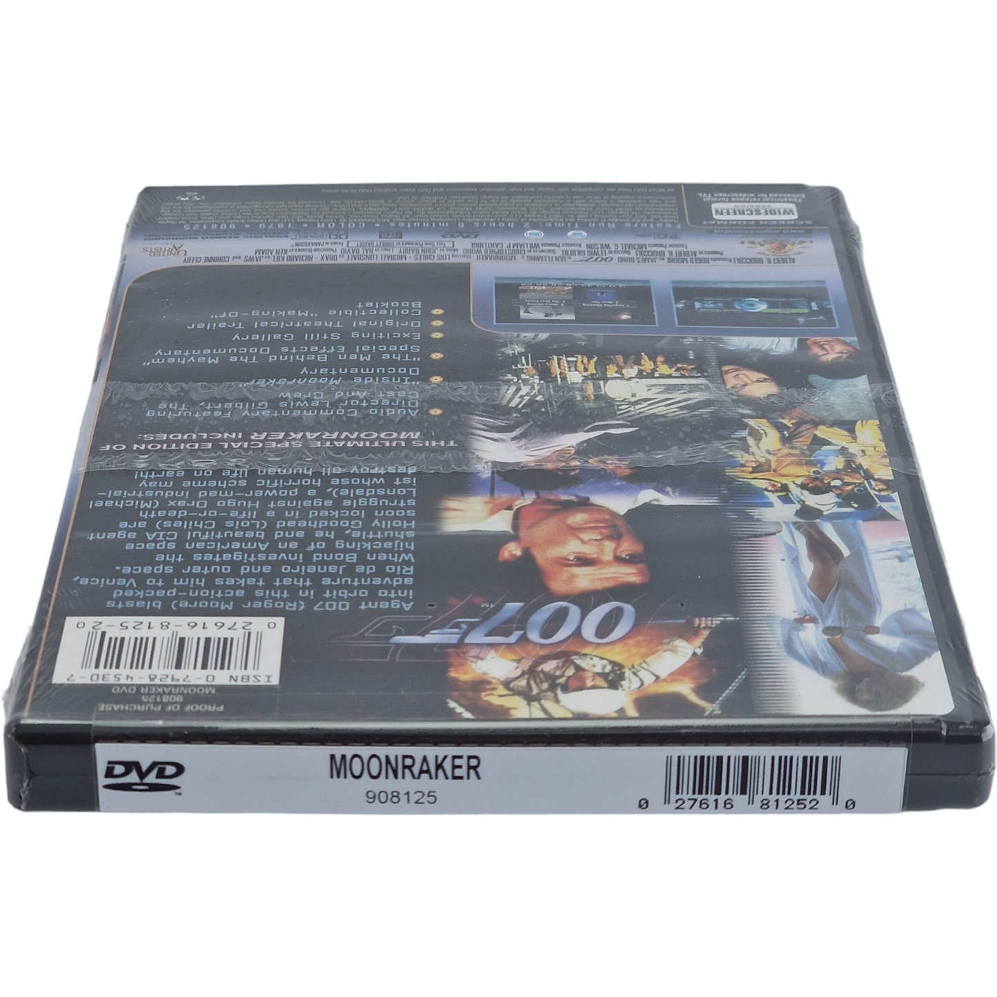 The Moonraker DVD 1979 James Bond Roger Moore 2000 Zone 1
