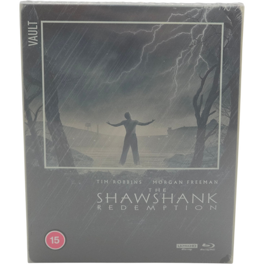 Les Évadés SteelBook 4K UHD + Blu-ray Film Vault UK Tim Robbins Morgan Freeman