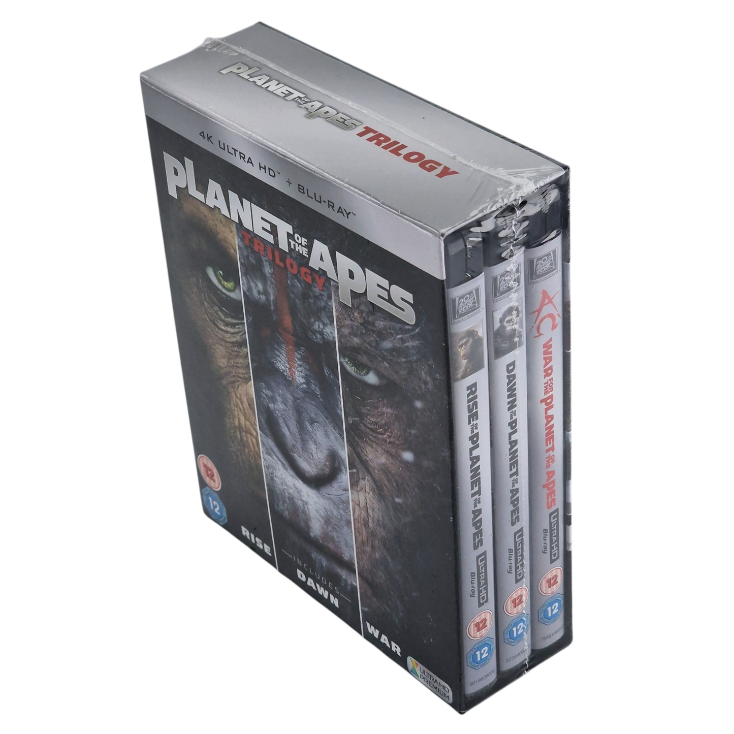 Trilogie la Planète des Singes 4K Ultra HD + Blu-ray / DigiPack Collector Zone Libre