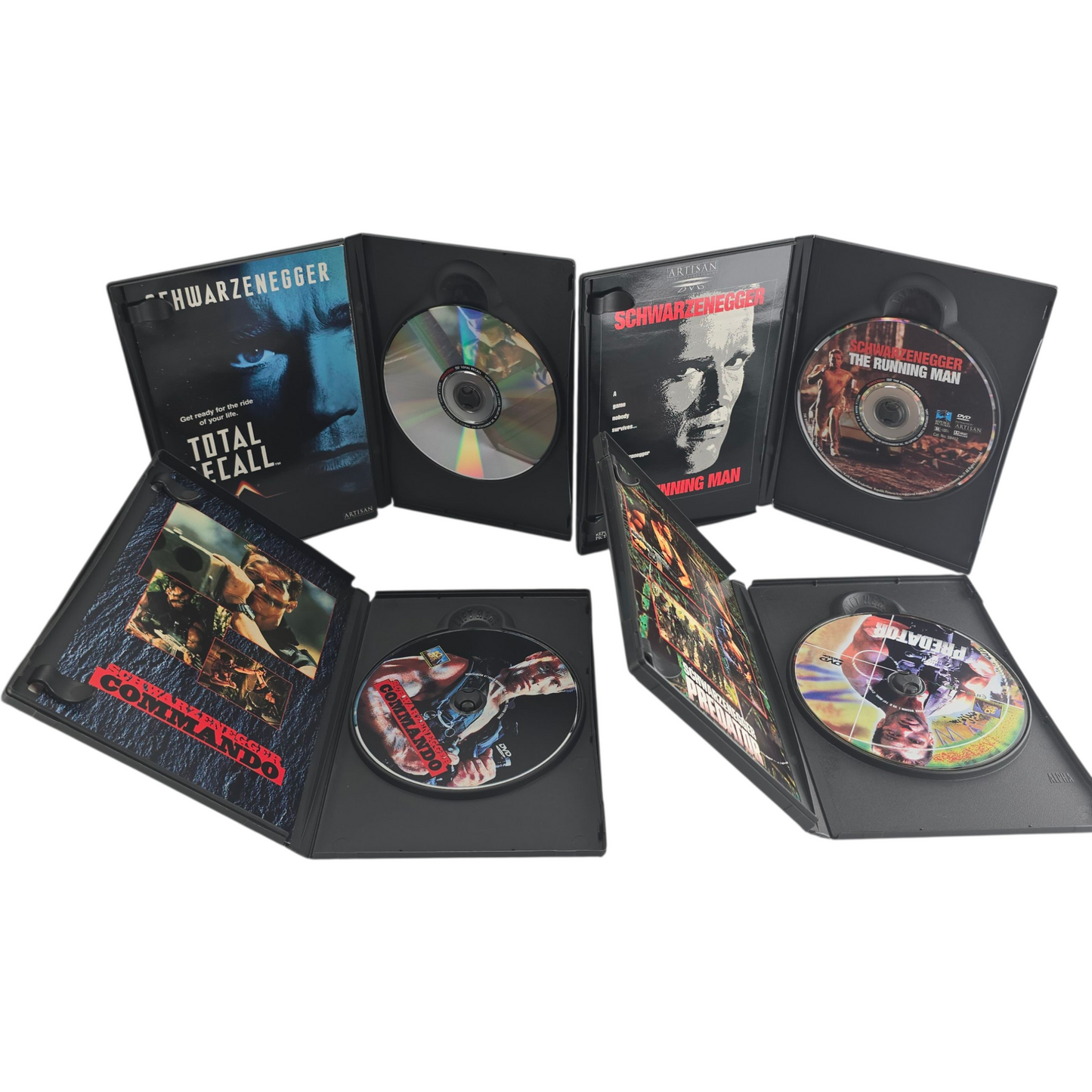 The Arnold Schwarzenegger Collection DVD 4 Films Zone 1 US Import