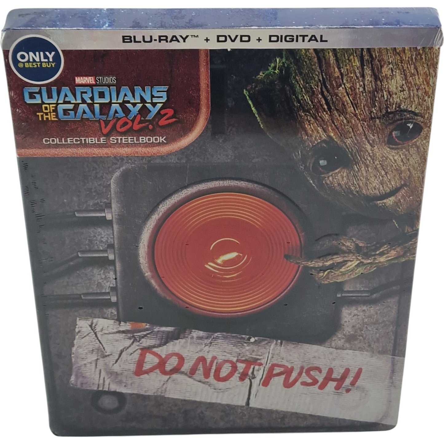 Guardians of the Galaxy, Vol.2 Blu-ray + DVD SteelBook Débossé Best Buy Libre