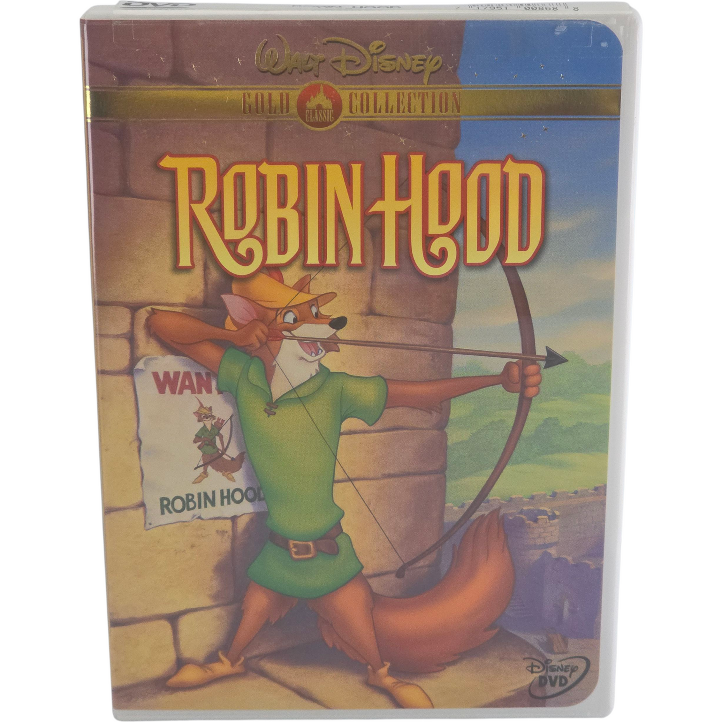 Robin Hood DVD Walt Disney Gold Classic Collection Zone 1 US Import
