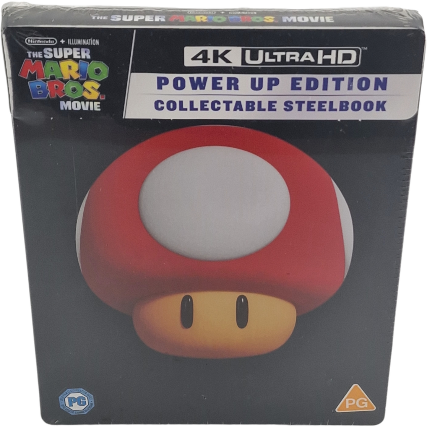 The Super Mario Bros. Movie 4K Ultra HD Steelbook Chris Pratt Region Libre