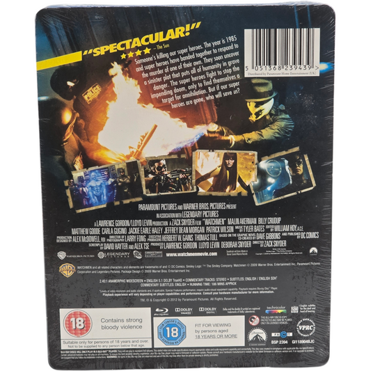 Watchmen Director’s Cut - SteelBook Blu-ray édition limitée UK - toutes zones