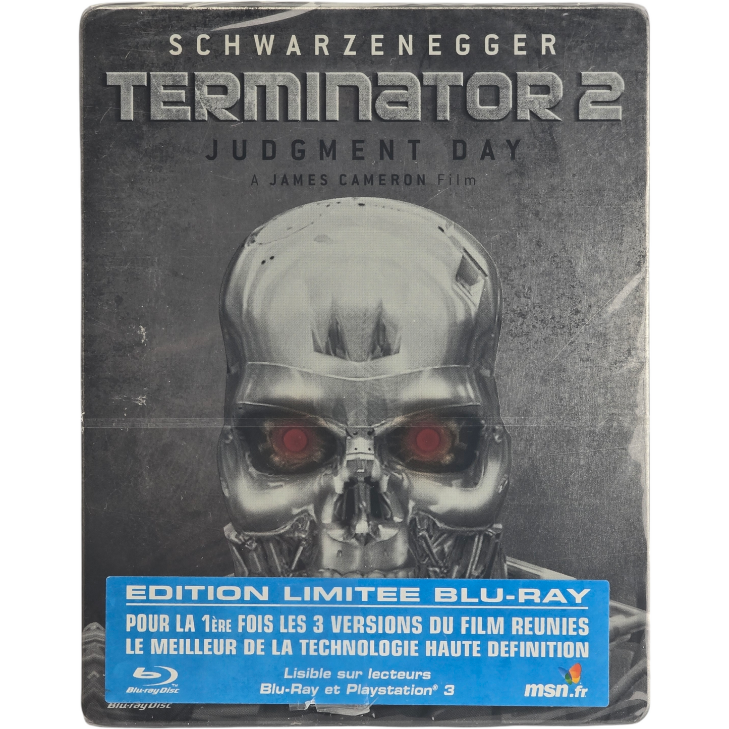 Terminator 2 : Judgment Day 1ère édition Steelbook 2009 Skynet James Cameron B