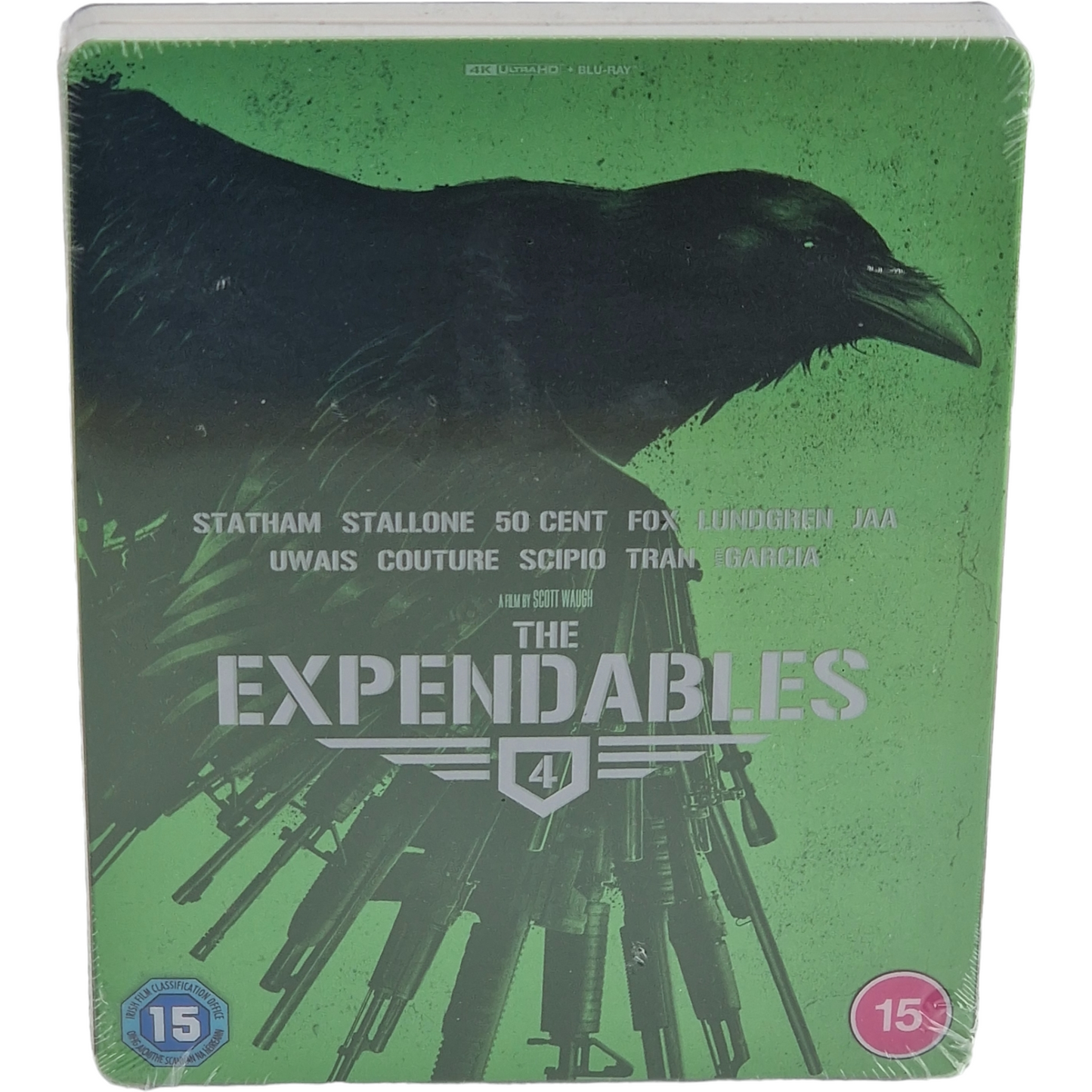 The Expendables 4 Steelbook 4K Ultra HD + Blu-ray Édition limitée 2023 Zone B
