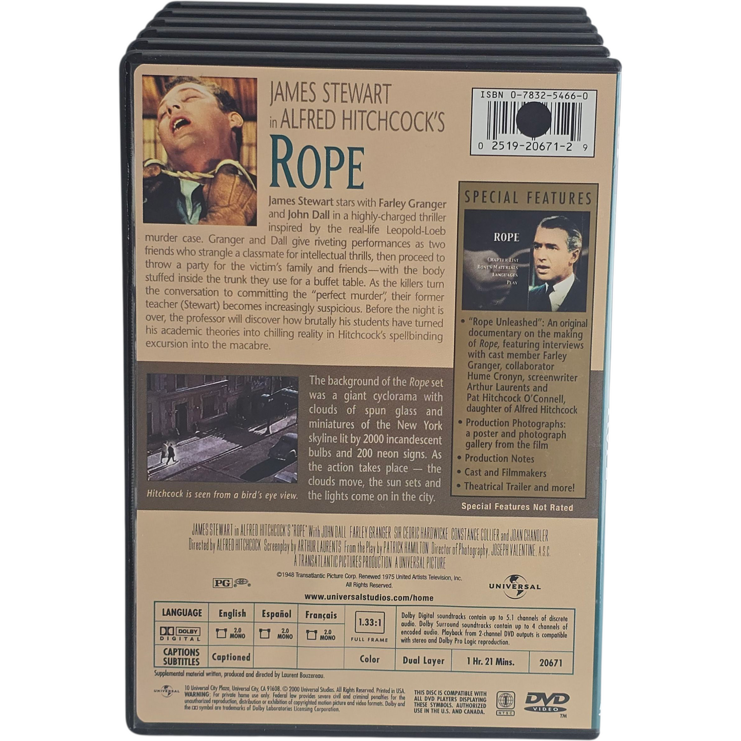Alfred Hitchcock Collection: Best of Volume 1 DVD 9 Films Zone 1 US Import