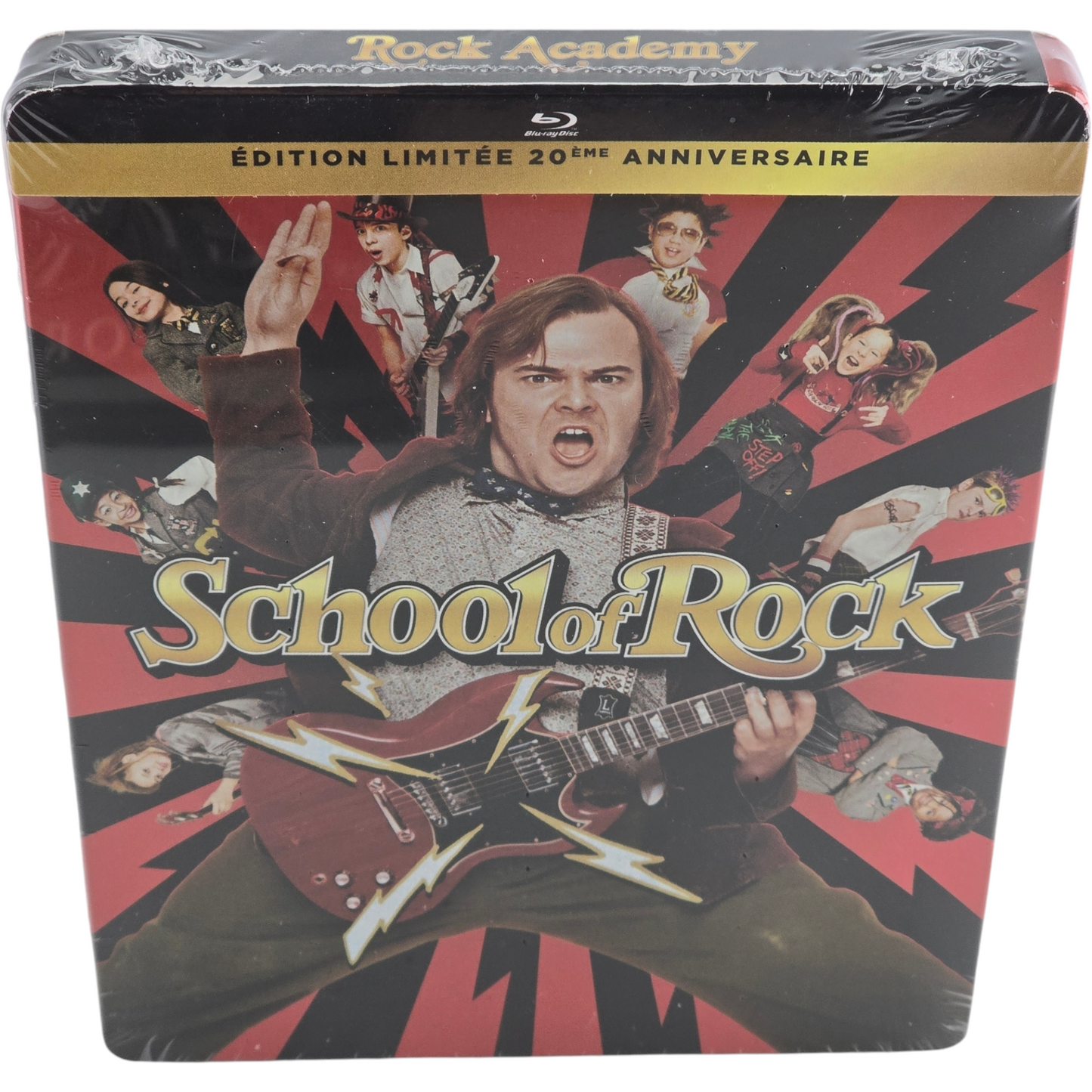 Rock Academy 2003 Steelbook 4K Ultra HD + Blu-ray Jack Black, Joan Cusack B