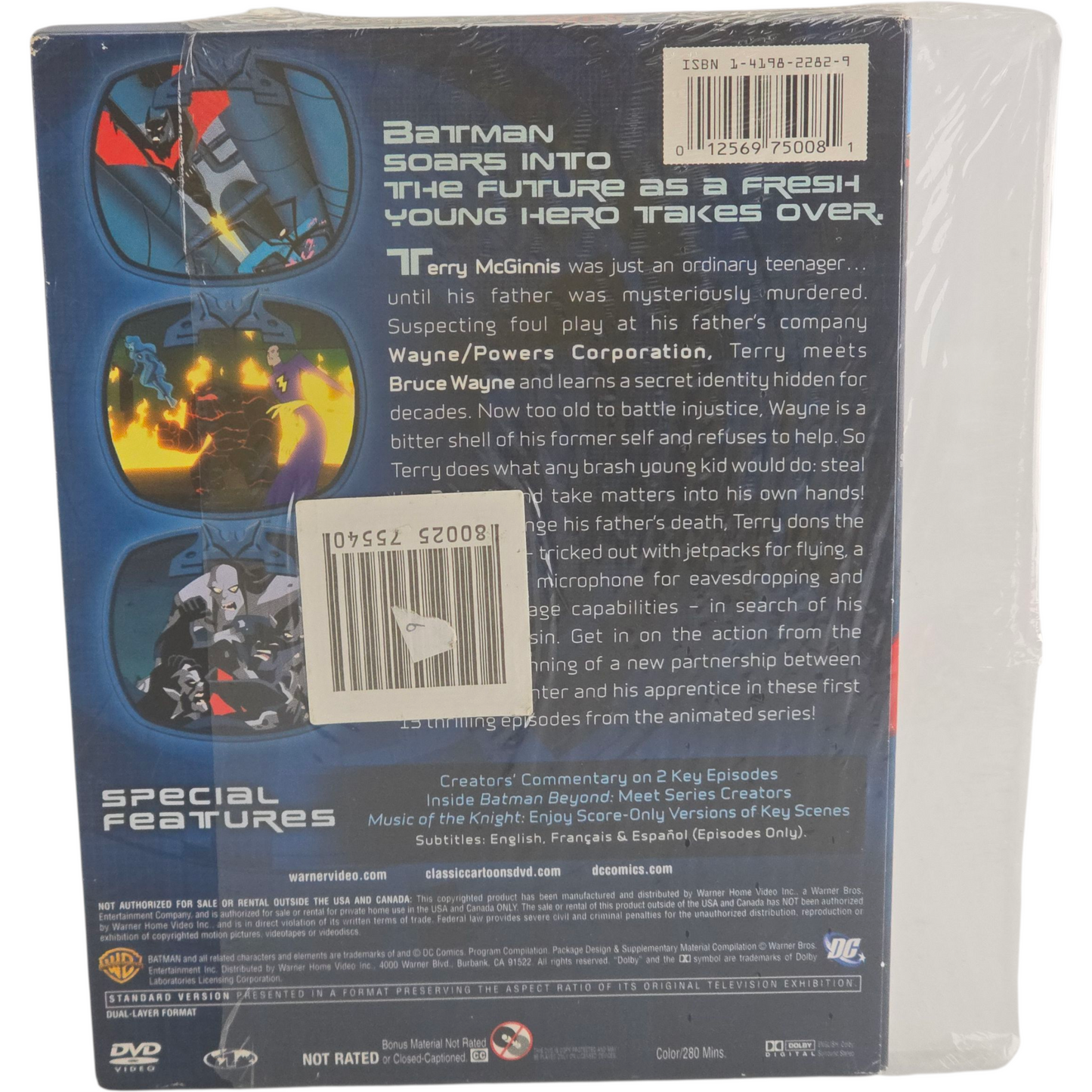Batman Beyond -Season 2 DVD DigiPack DC Comics Classic Collection Zone 1