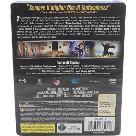 2001 : L’Odyssée de l’espace - SteelBook Blu-ray débossé édition italienne