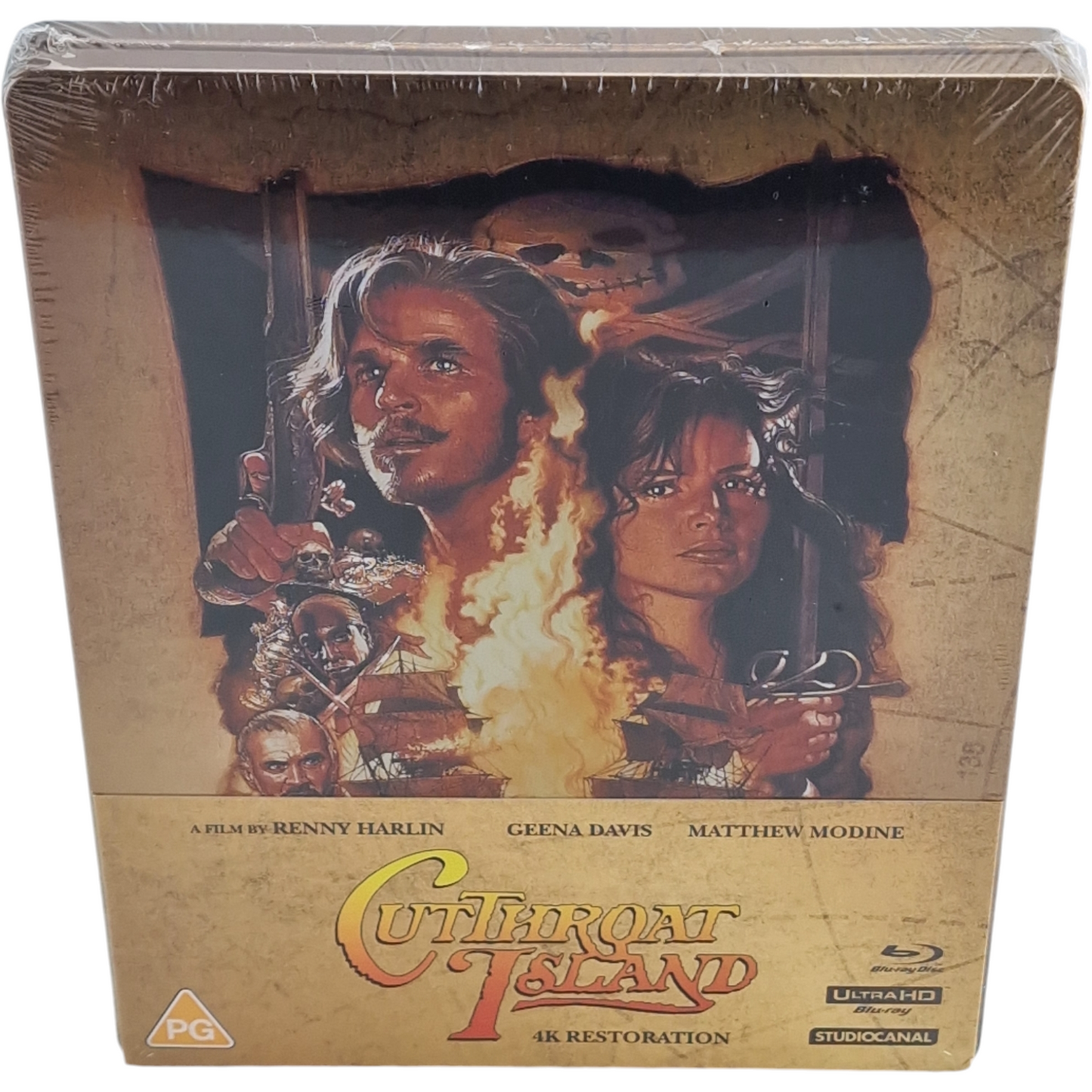 Cutthroat Island "L'Île aux pirates" 4K Ultra HD + Blu-ray SteelBook Region B
