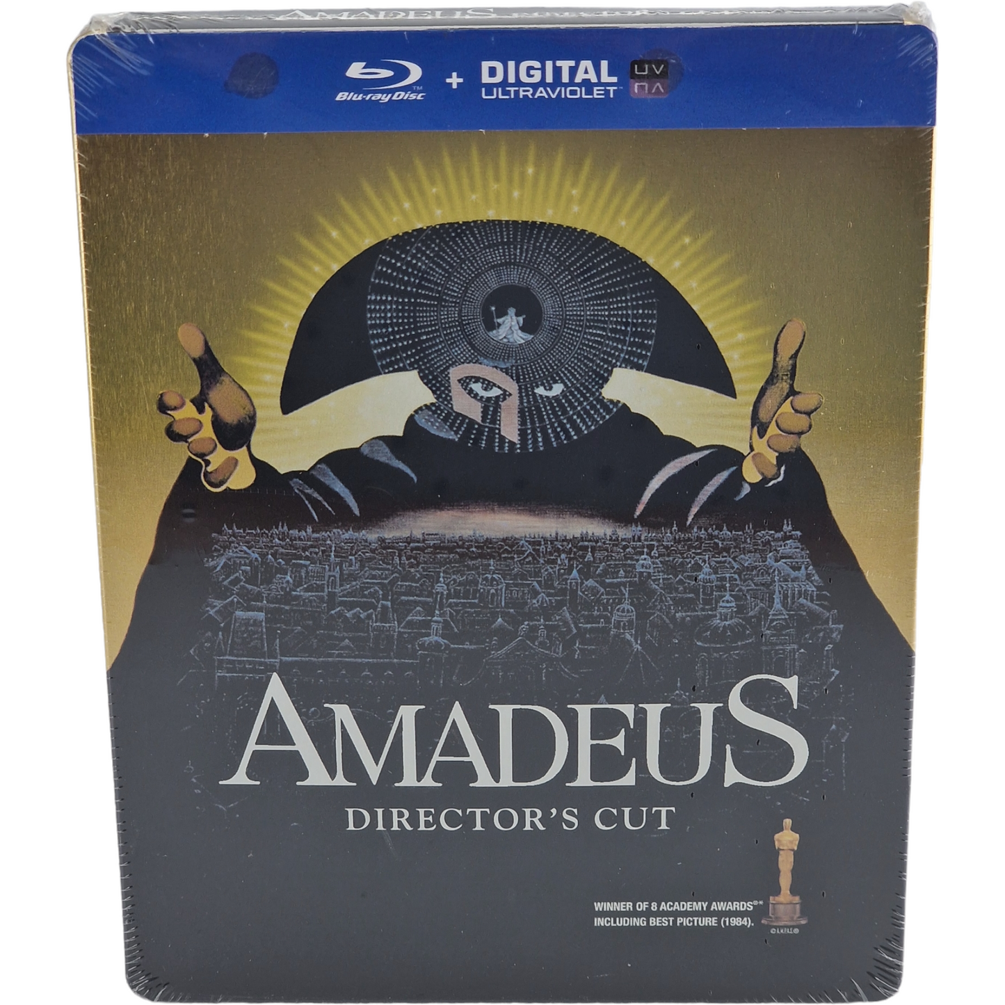 Amadeus "La vie de Mozart" Blu-ray Steelbook Director's Cut France 2017 Zone B