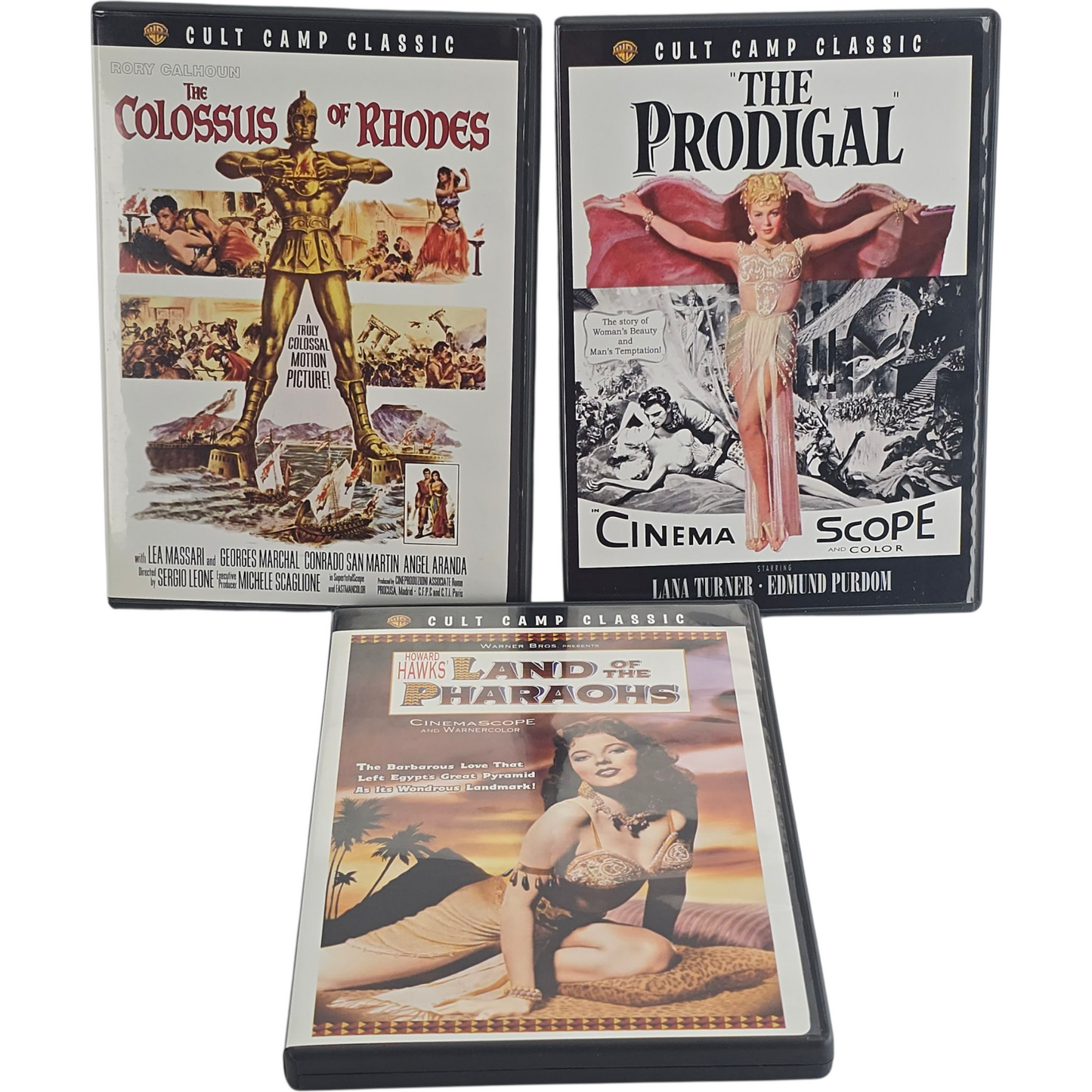 Cult Camp Classics: Volume 4 - Historical Epics 3 Films - VF DVD Region 1