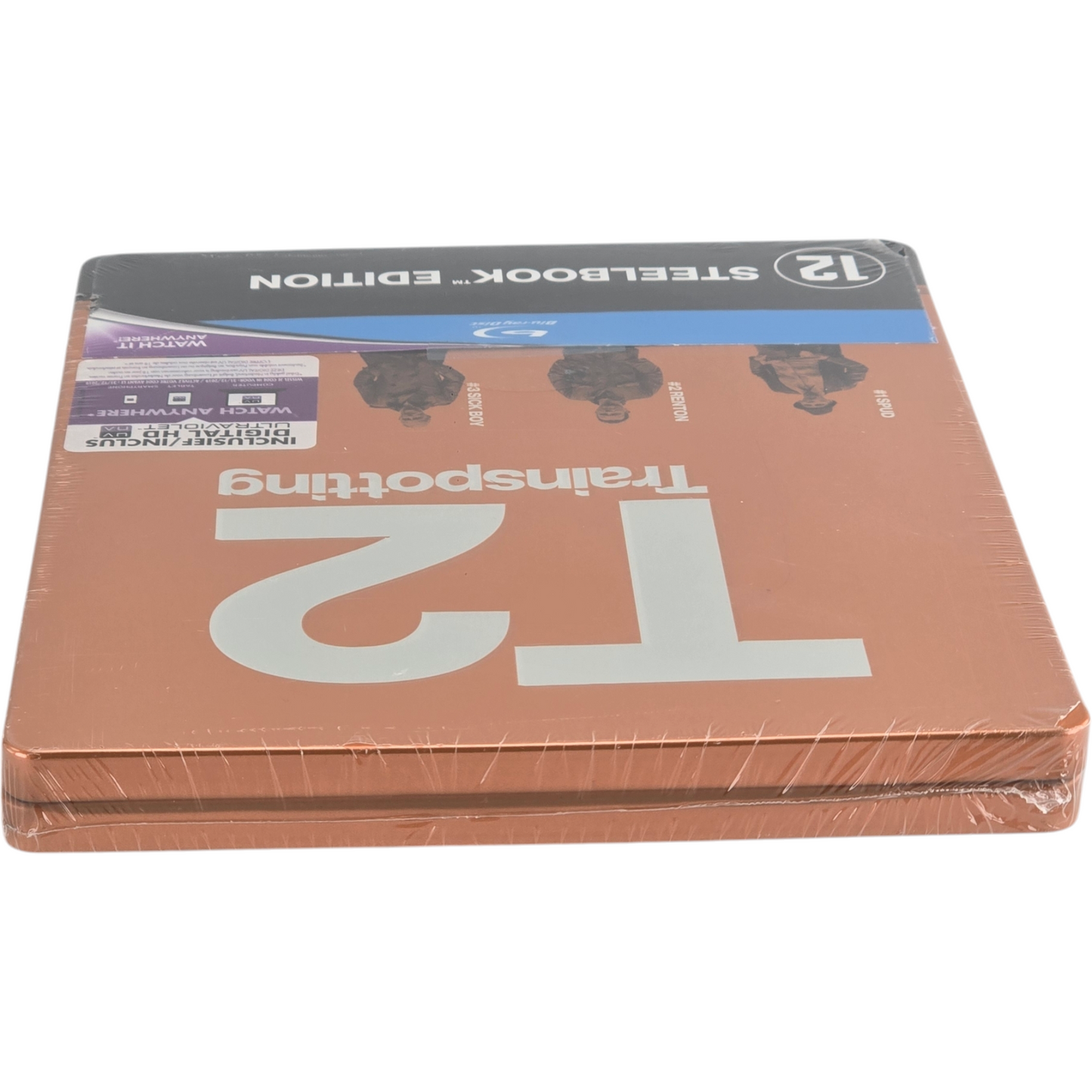 T2: Trainspotting Blu-ray SteelBook Débossé  Danny Boyle  Ewan McGregor Zone Libre