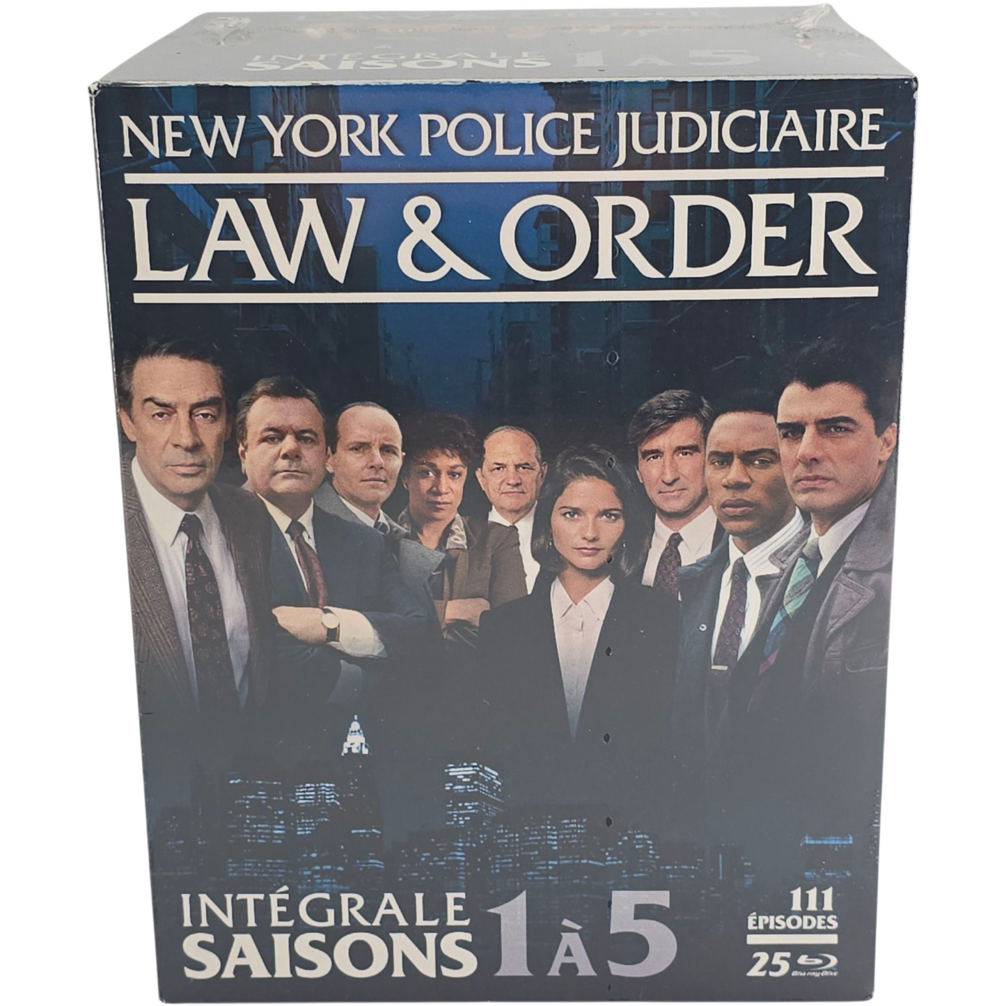 Law And Order 25 X Blu-ray New York Police Judiciaire L'Intégrale Saisons 1 à 5 Zone B