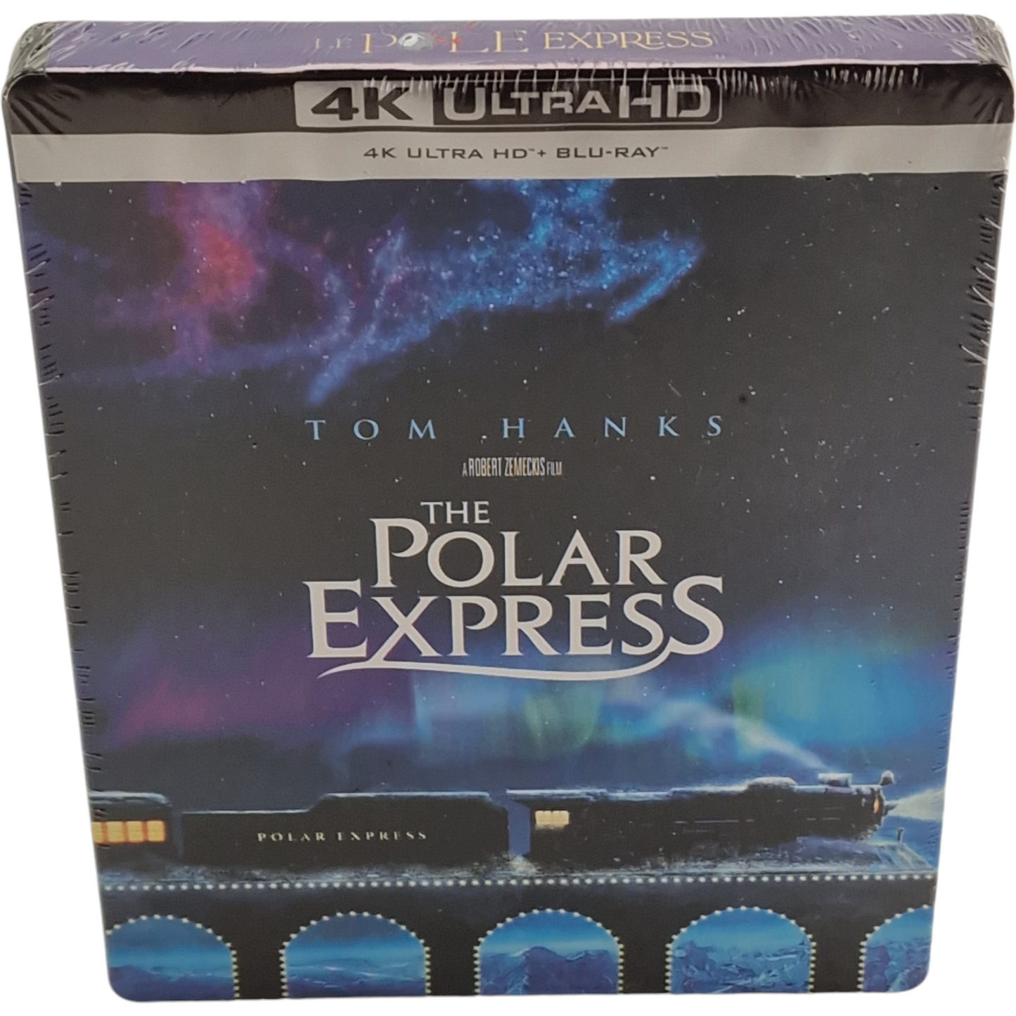 The Polar Express 2004 SteelBook 4K Ultra HD + Blu-ray Tom Hanks Zone B