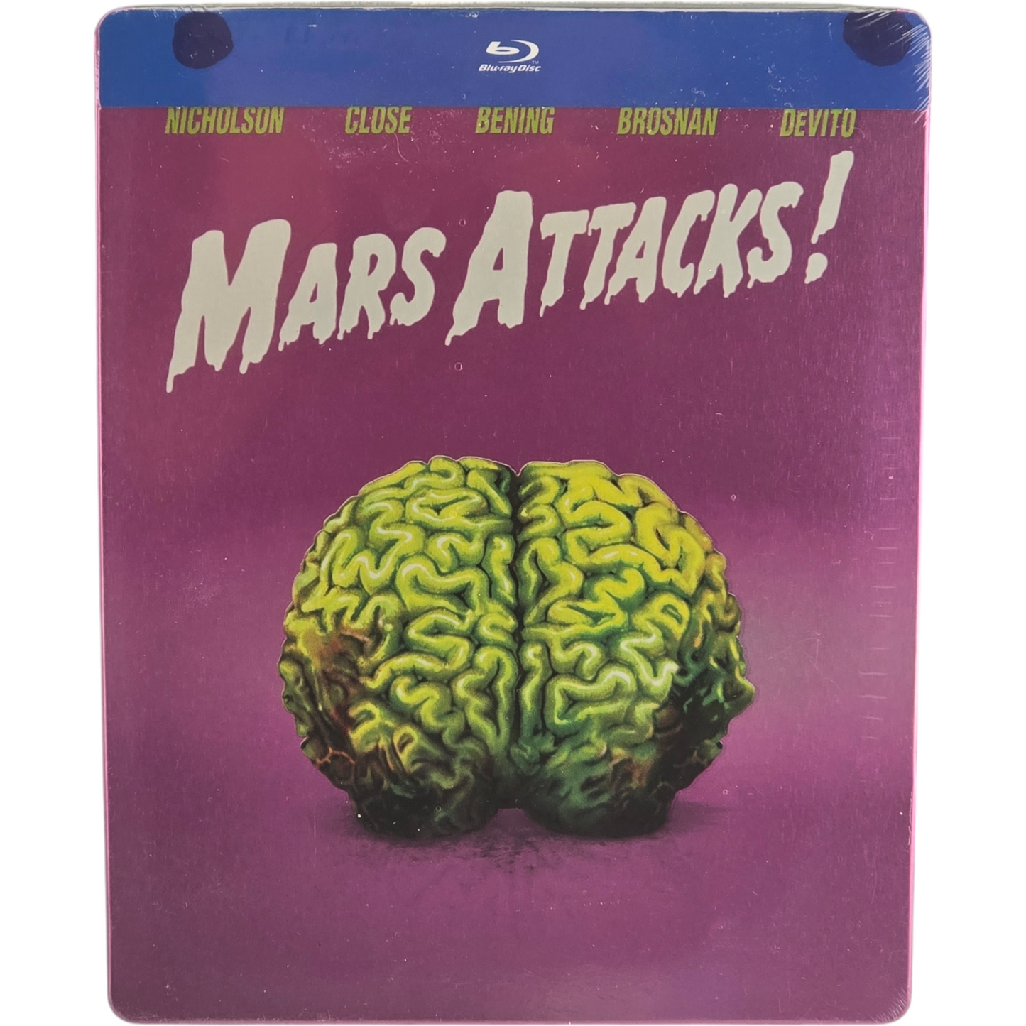 Mars Attacks! 1996 SteelBook Blu-ray Iconic Moments Tim Burton Jack Nicholson B