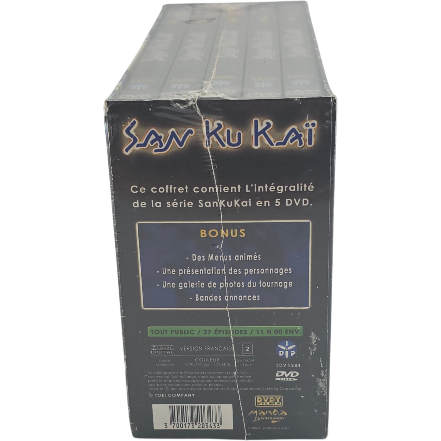 Sankukai  L'intégrale Collection DVD Série complète  27 épisodes  Zone B