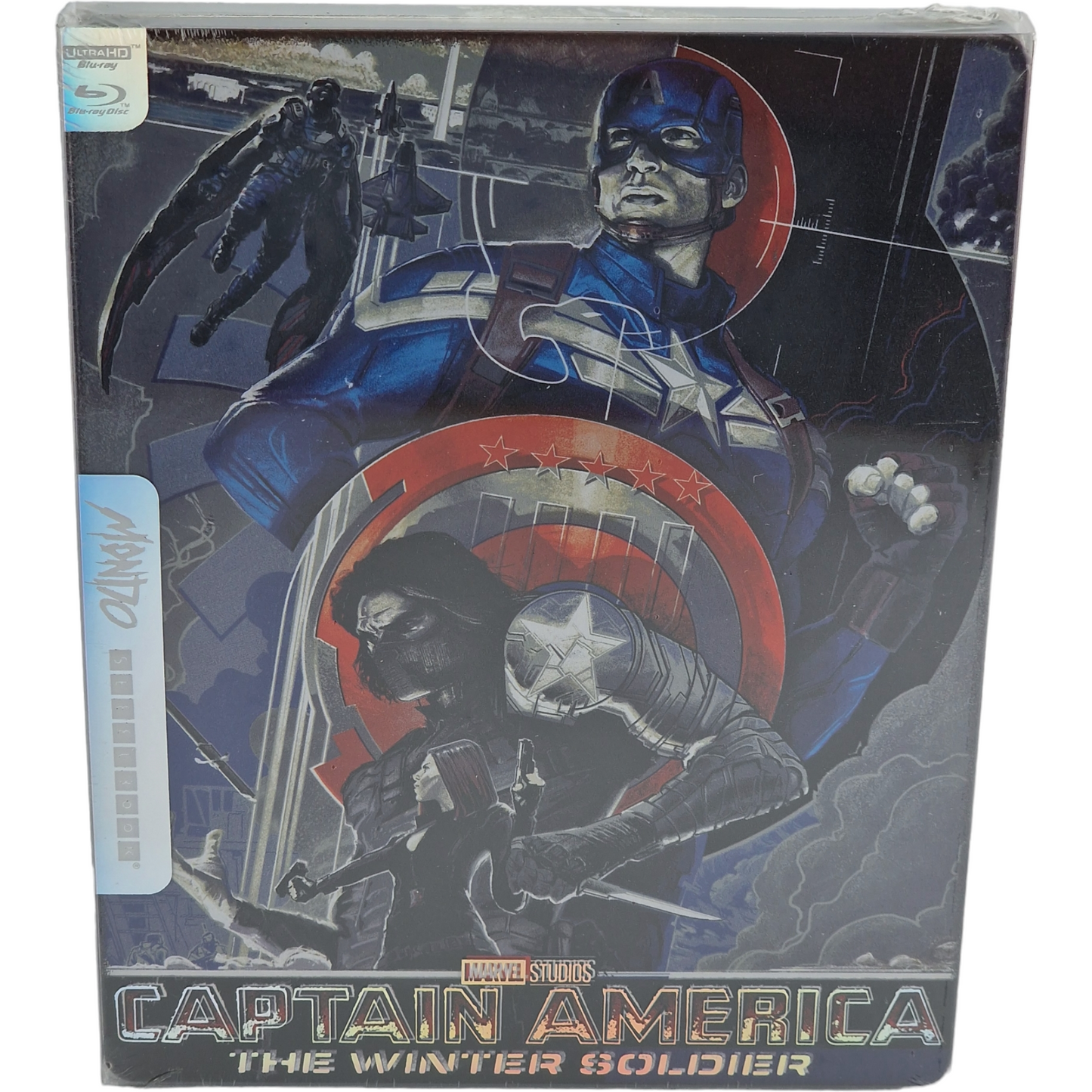 Captain America: Le Soldat de l'Hiver 4K Ultra HD +Blu-ray SteelBook Mondo X B