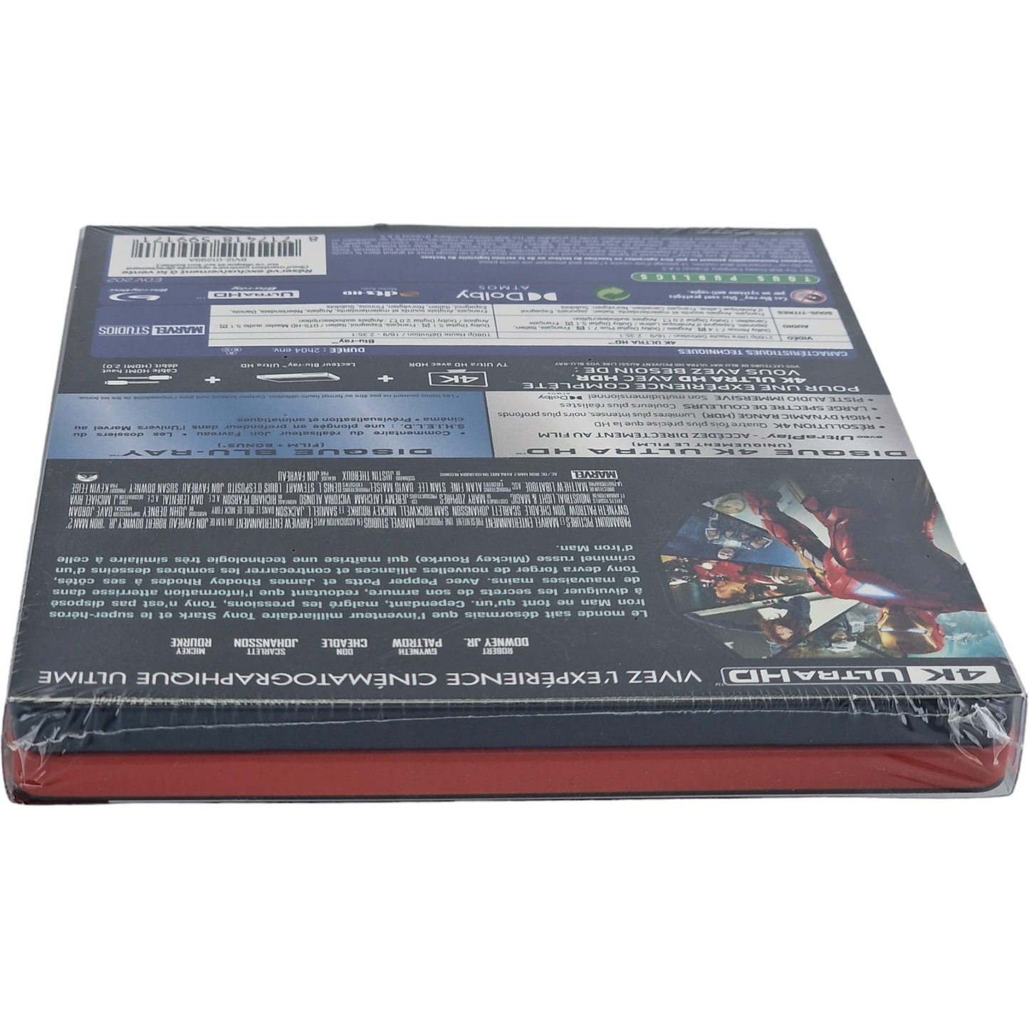 Iron Man 2 SteelBook 4K Ultra HD + Blu-ray Mondo X #048 (2010) Zone B
