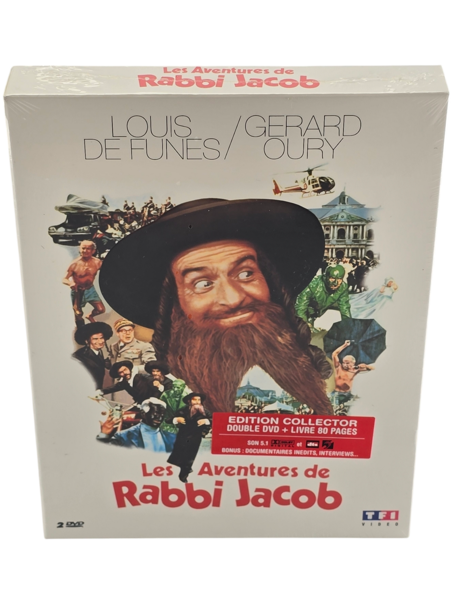 Les Aventures de Rabbi Jacob Édition Collector 2 X DVD + Bonus Louis de Funès B