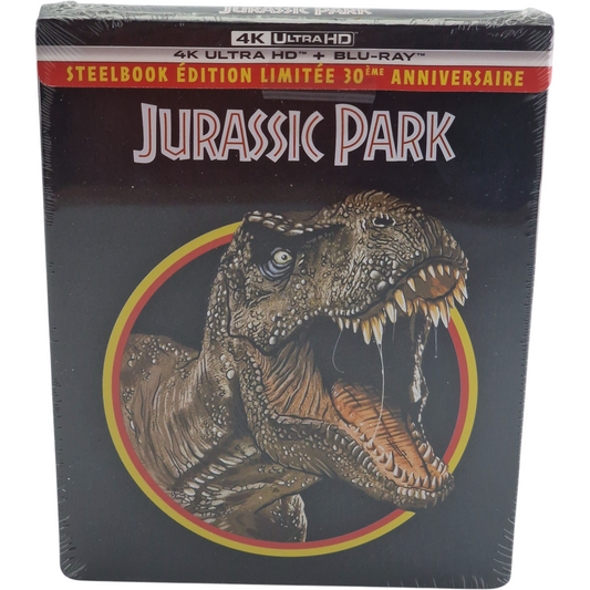 Jurassic Park (1993) – SteelBook 4K Ultra HD + Blu-ray – Zone B – vue 2