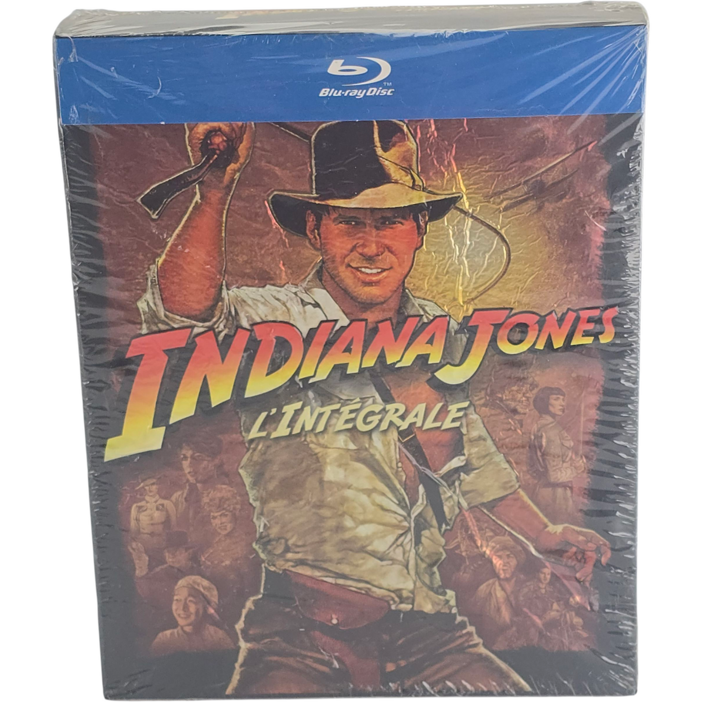 Indiana Jones Collection L'Intégrale Coffret Blu-ray DigiPack 4 Films Zone B
