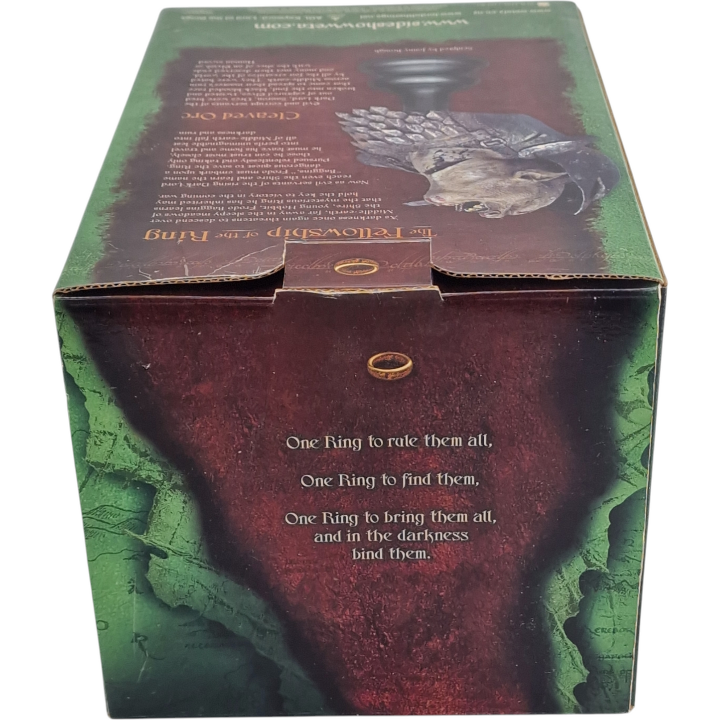 Seigneur des Anneaux Buste Resine Cleaved Orc Weta  Polystone 1/4