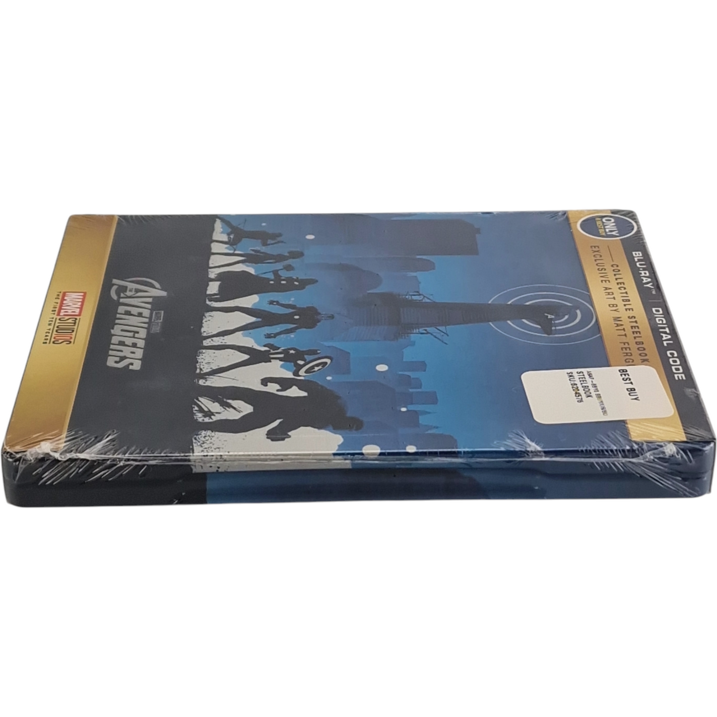 The Avengers Blu-ray SteelBook Titre Débossé Best Buy Robert Downey Jr.2018 A Zone