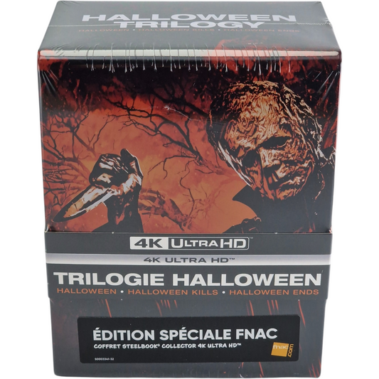 Halloween La Trilogie  4K Ultra HD+Blu-ray  : Steelbook Édition Collector Libre