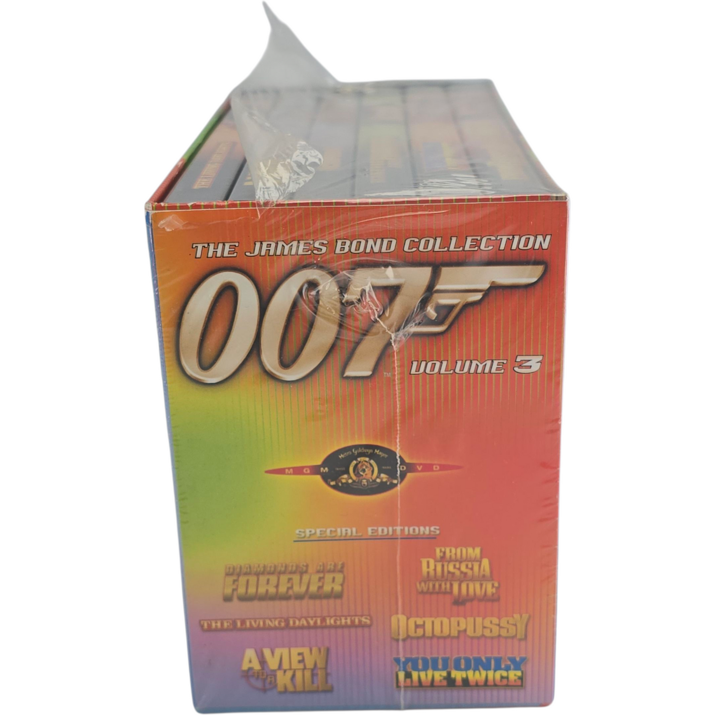 James Bond DVD Gift Set 6 Films Sean Connery, Roger Moore Zone 1 Import USA