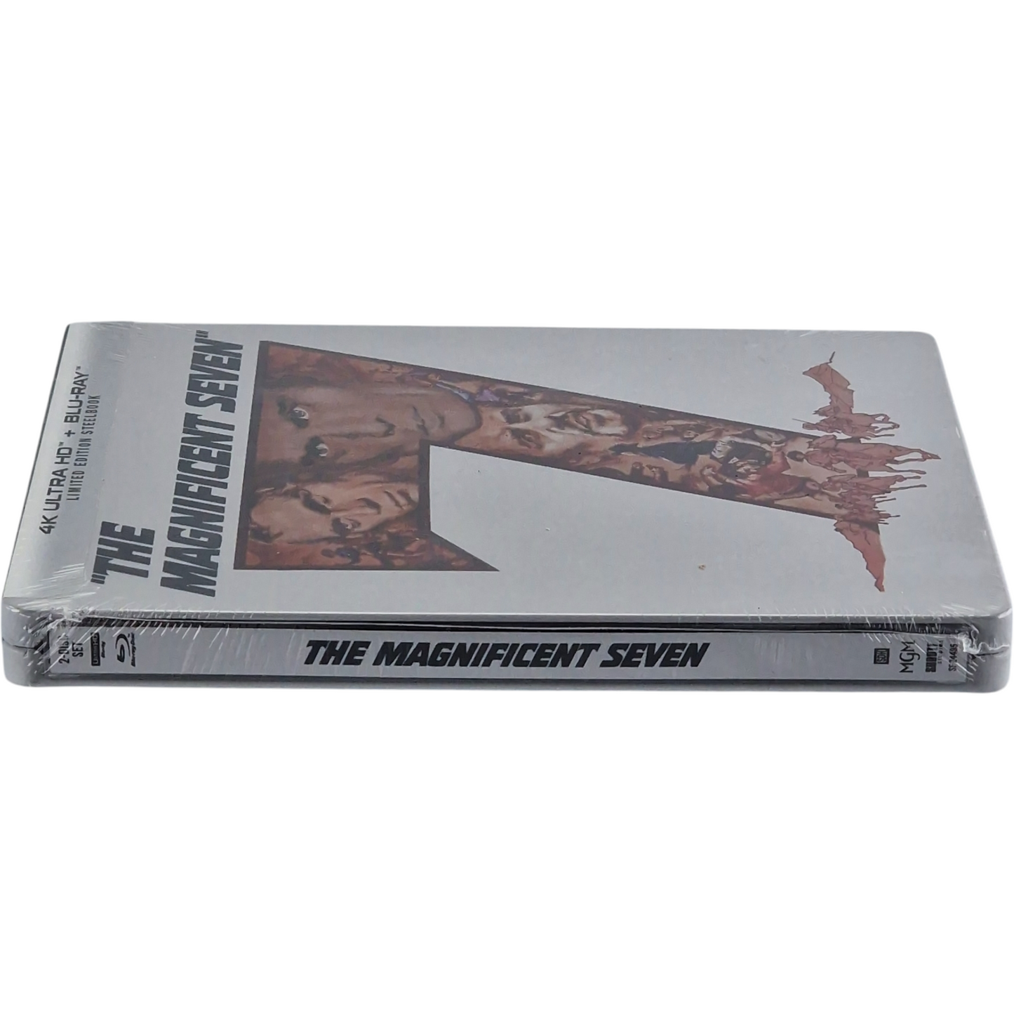 The Magnificent Seven SteelBook 4K Ultra HD + Blu-ray Wallach, Steve McQueen, A