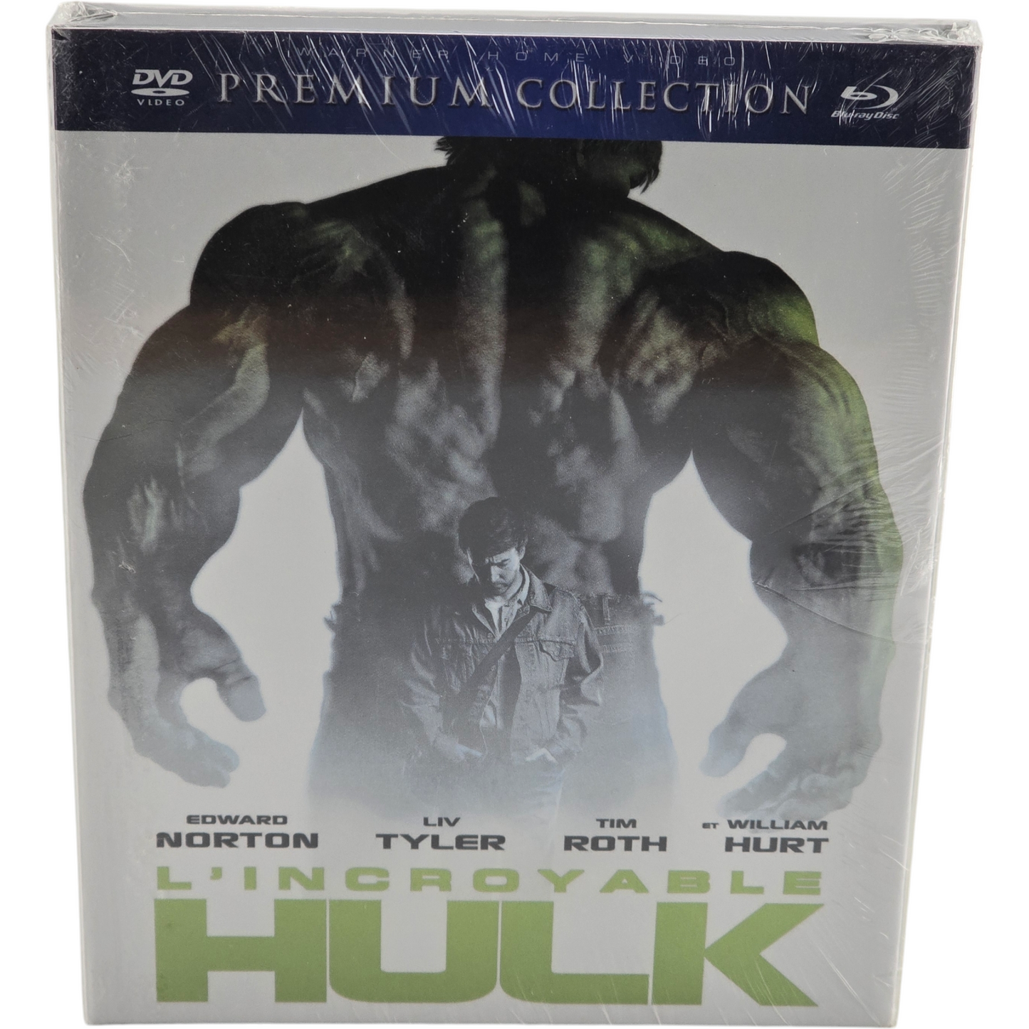 L'Incroyable Hulk Blu-Ray + DVD + Livret 40 Premium Collection Edward Norton B