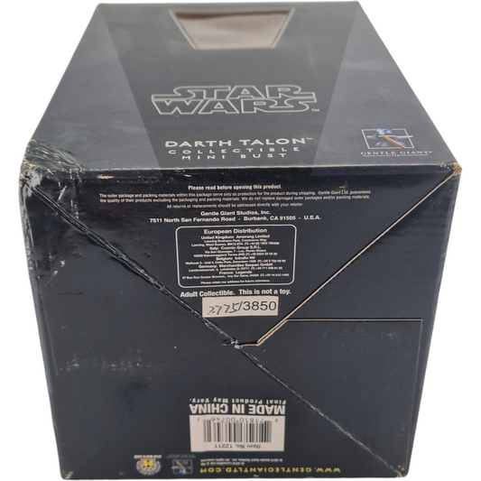 Star Wars : Gentle Giant Buste Darth Talon - Polystone 3850 EX Limitée 1/6 Neuf 17 cm - visuel 3