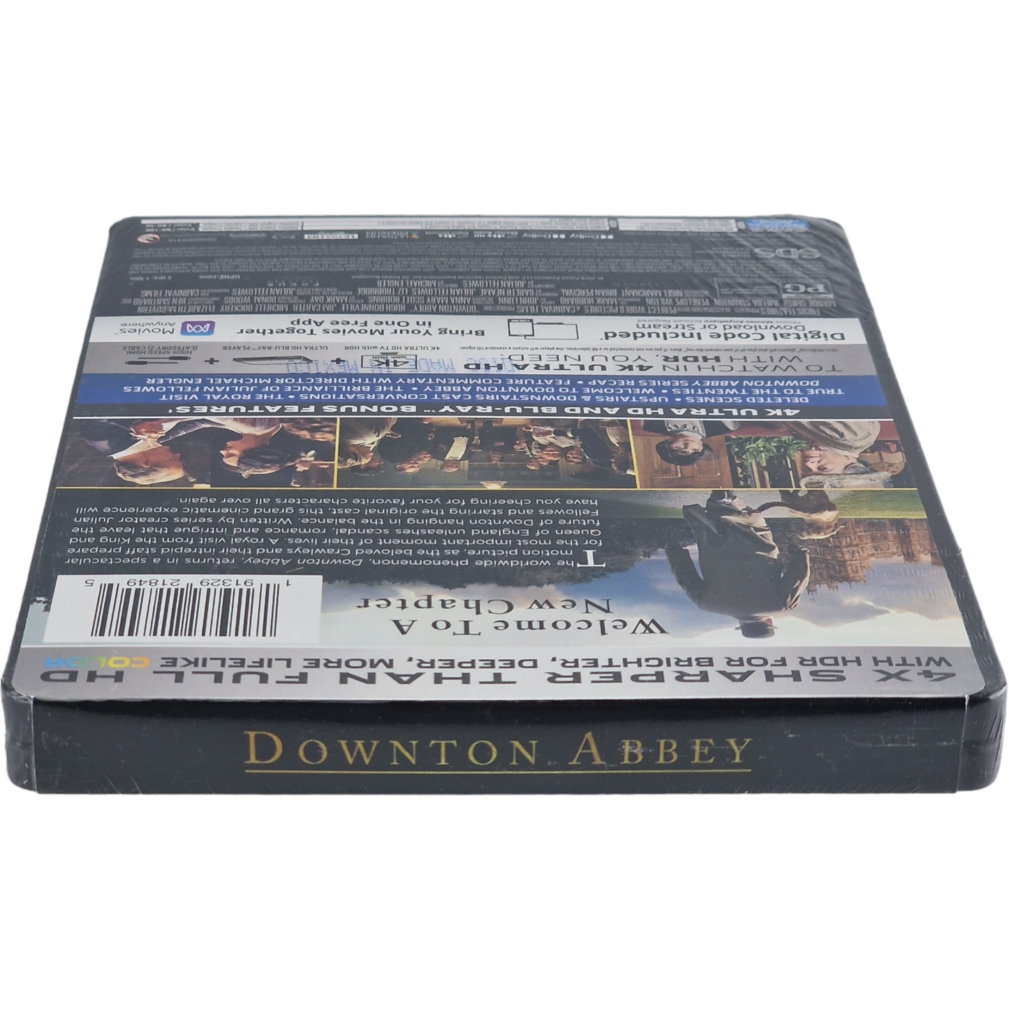 Downton Abbey 2019 4K Ultra HD + Blu-ray + Digital HD Steelbook 2022 Region A