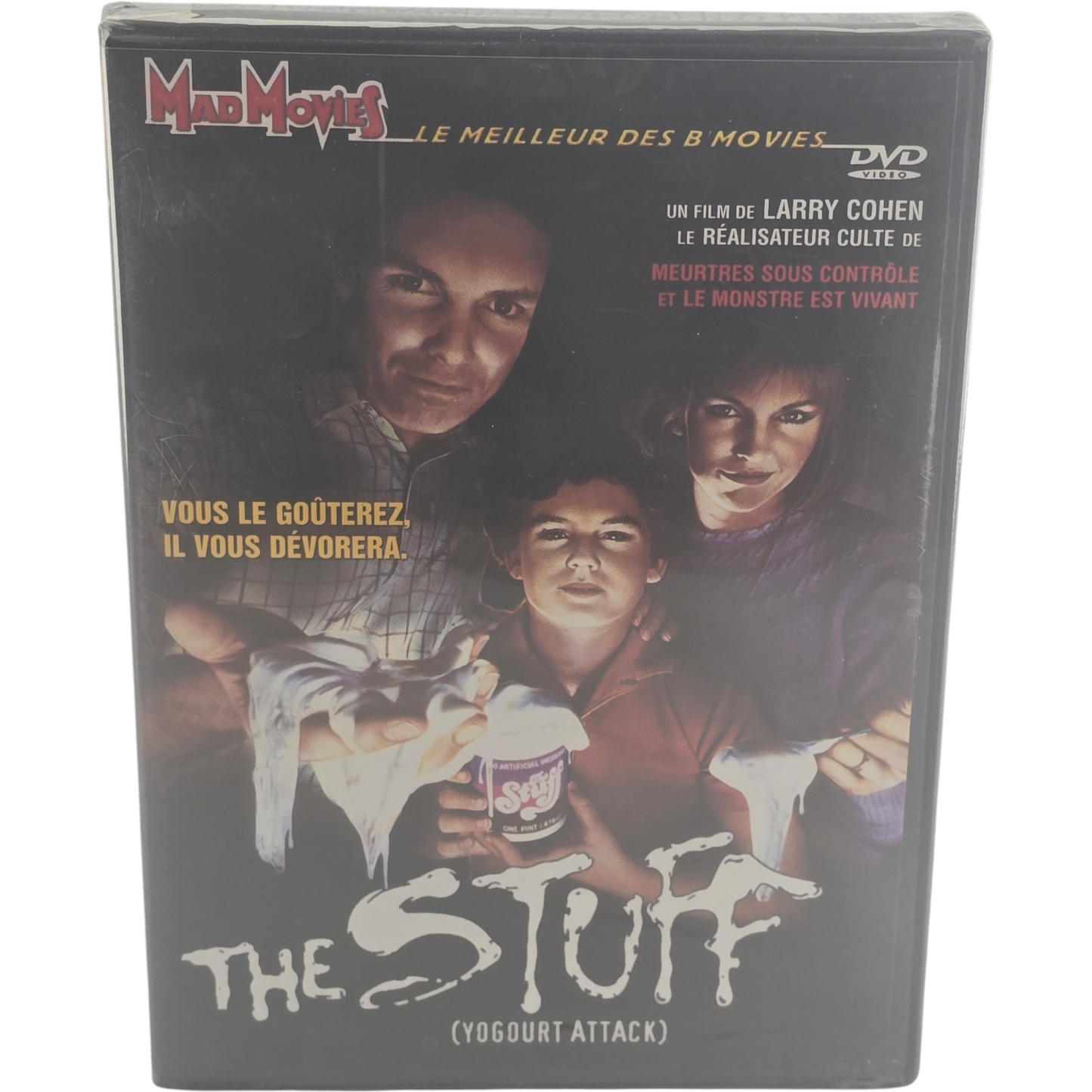 The Stuff DVD MadMovies larry cohen Michael Moriarty Zone 2