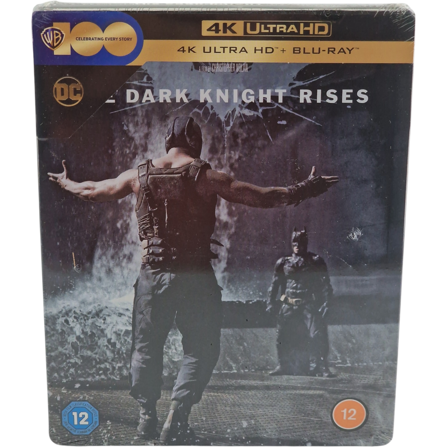 The Dark Knight Rises SteelBook 4K Ultra HD +Blu-ray Zavvi Limitée Libre