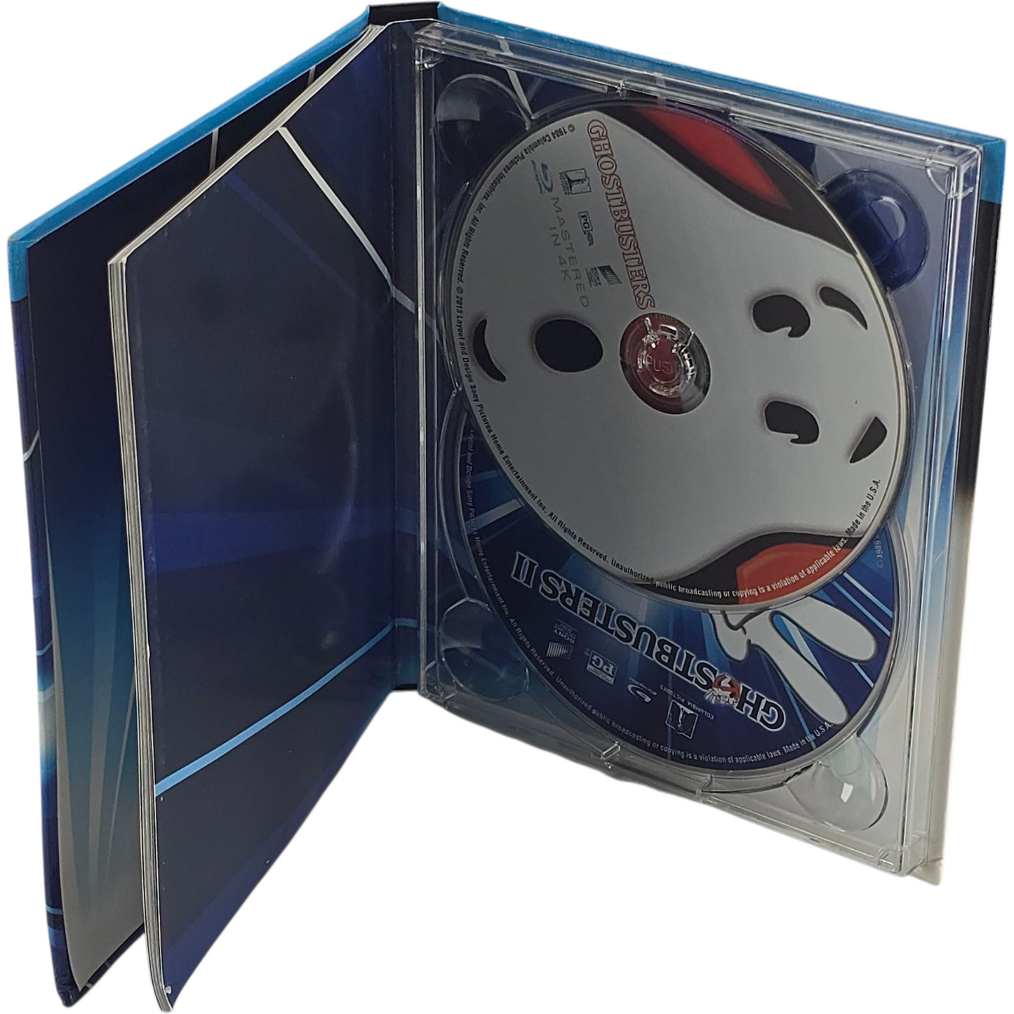 Ghostbusters 1 & 2 Blu-ray DigiBook 2 Films Zone A US Import