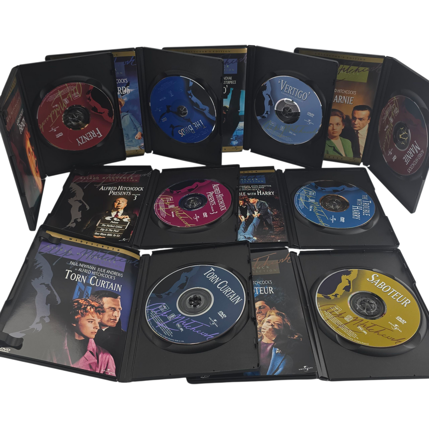 Alfred Hitchcock Collection: Best of Volume 2 DVD 10 Films Zone 1 US Import