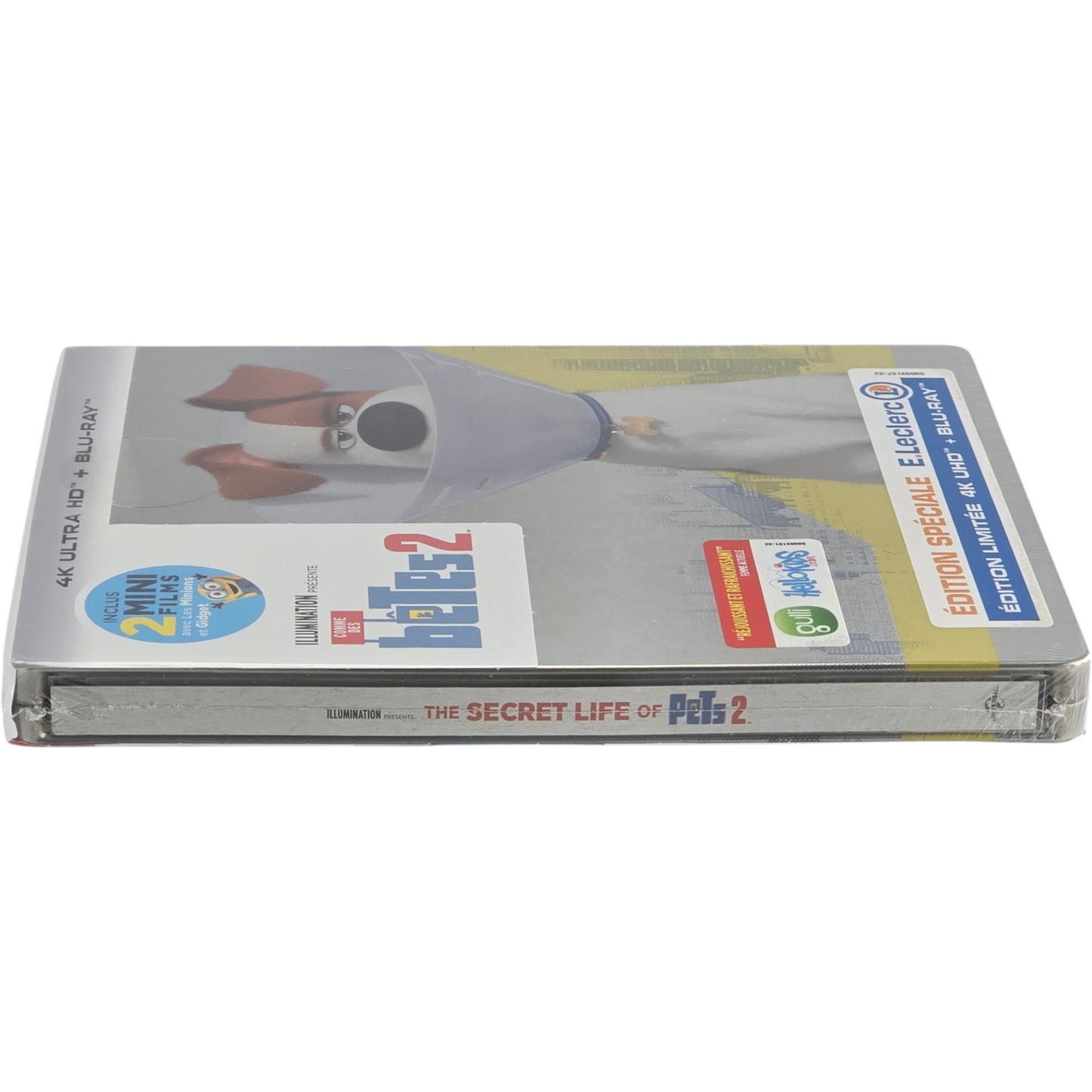 The Secret Life of Pets 2 SteelBook 4K Ultra HD + Blu-ray édition limitée Zone B