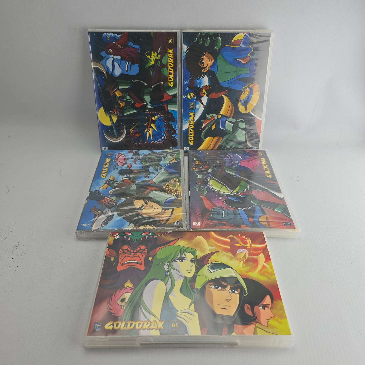 Goldorak 5 DVD  Box 1 (Épisodes 1 à 27) 1975   Actarus, Alcor, Vénusia  Zone B