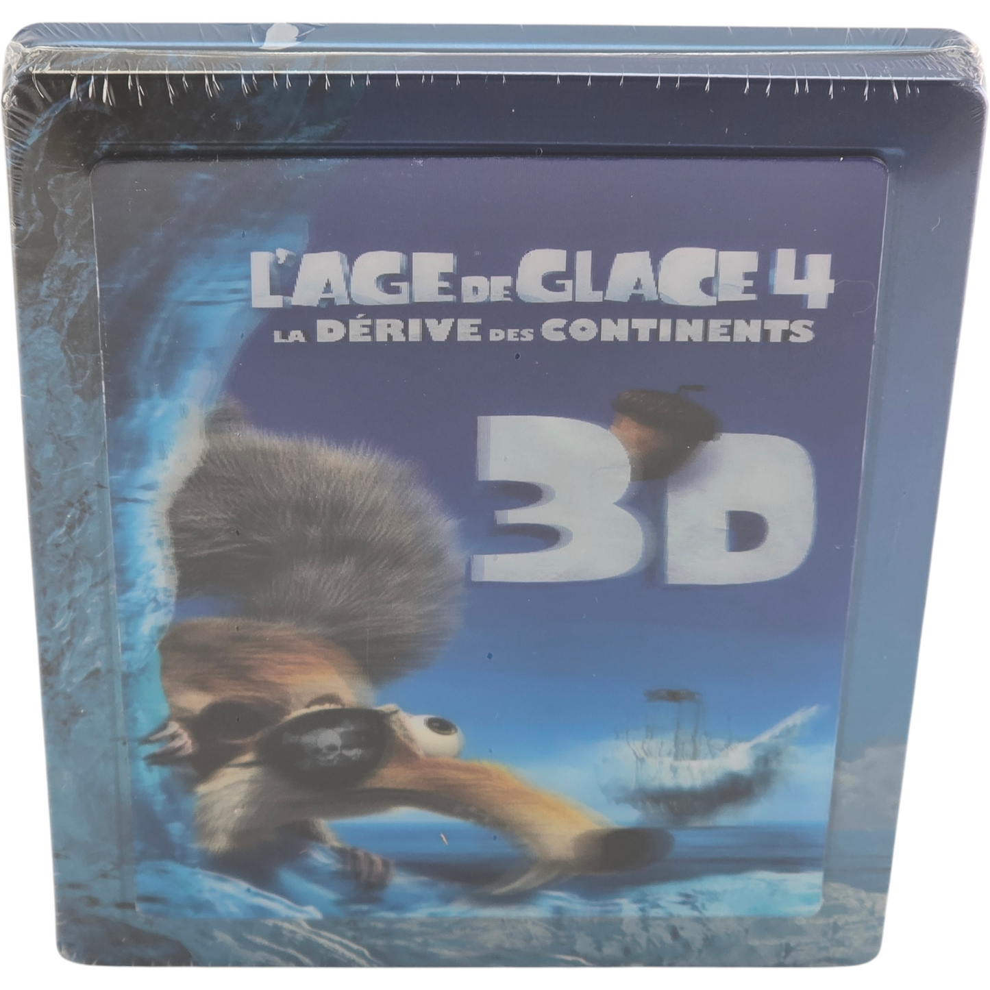 L'Age de Glace 4:Dérive des Continents 3D Blu-ray+2D+DVD SteelBook lenticulair B