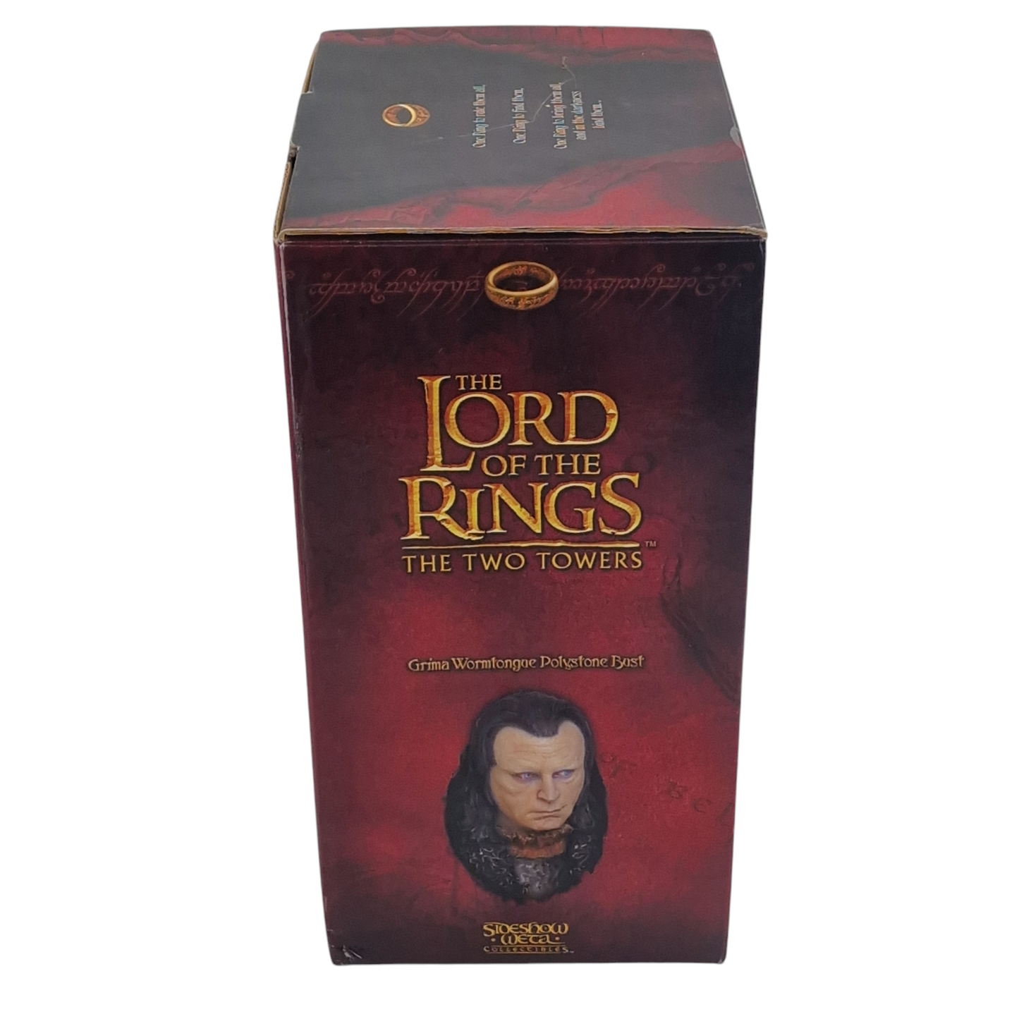 Seigneur des Anneaux Buste Polystone Grima Wormtongue Sideshow Weta Limitée 2000 Ex