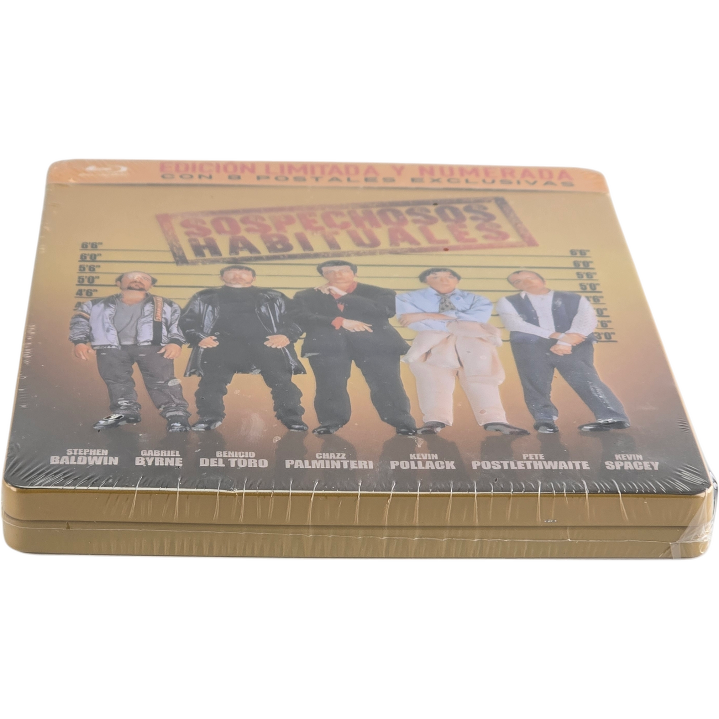 The Usual Suspects Steelbook Débossé Blu-ray Futurepak ltd 1500 EX numérotéé B