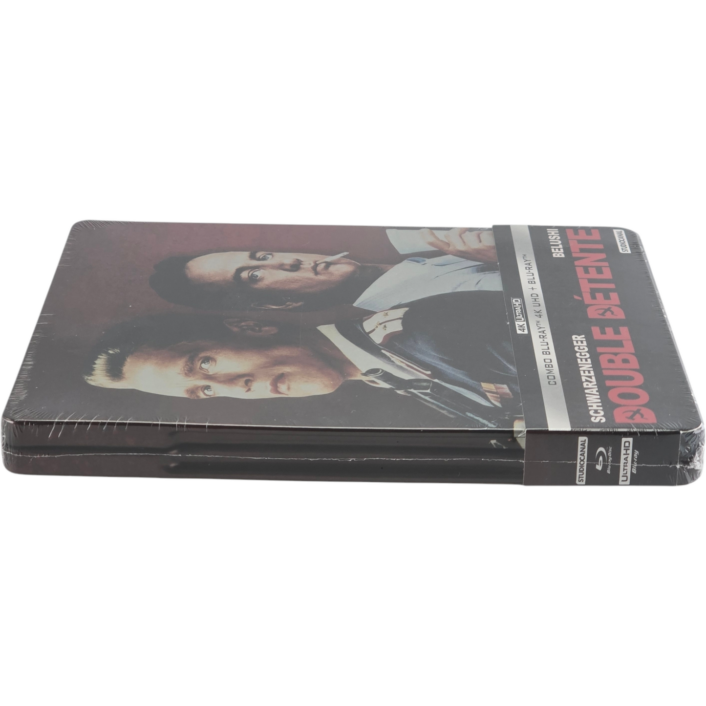 Red Heat Double détente SteelBook 4 K Ultra HD +Blu-ray Schwarzenegger Belushi B